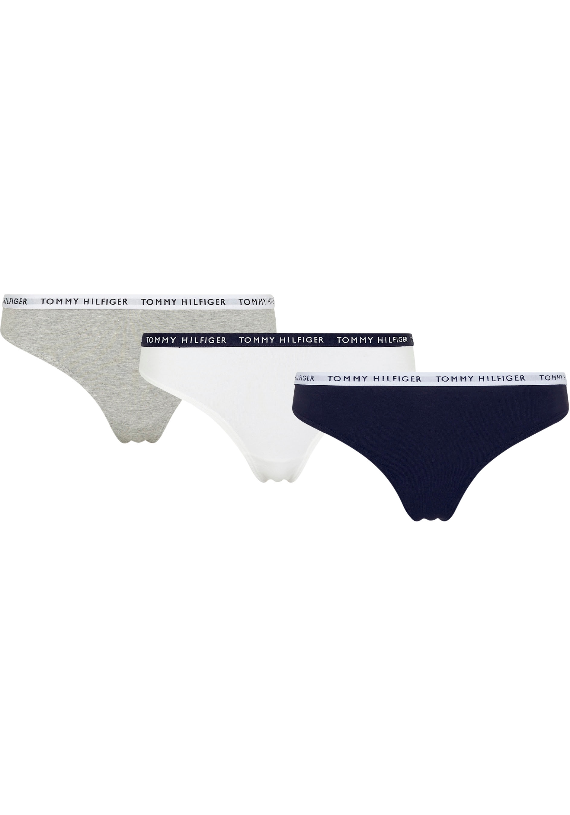 Tommy Hilfiger Underwear Slip, (3 St.), mit schmalem Logobündchen