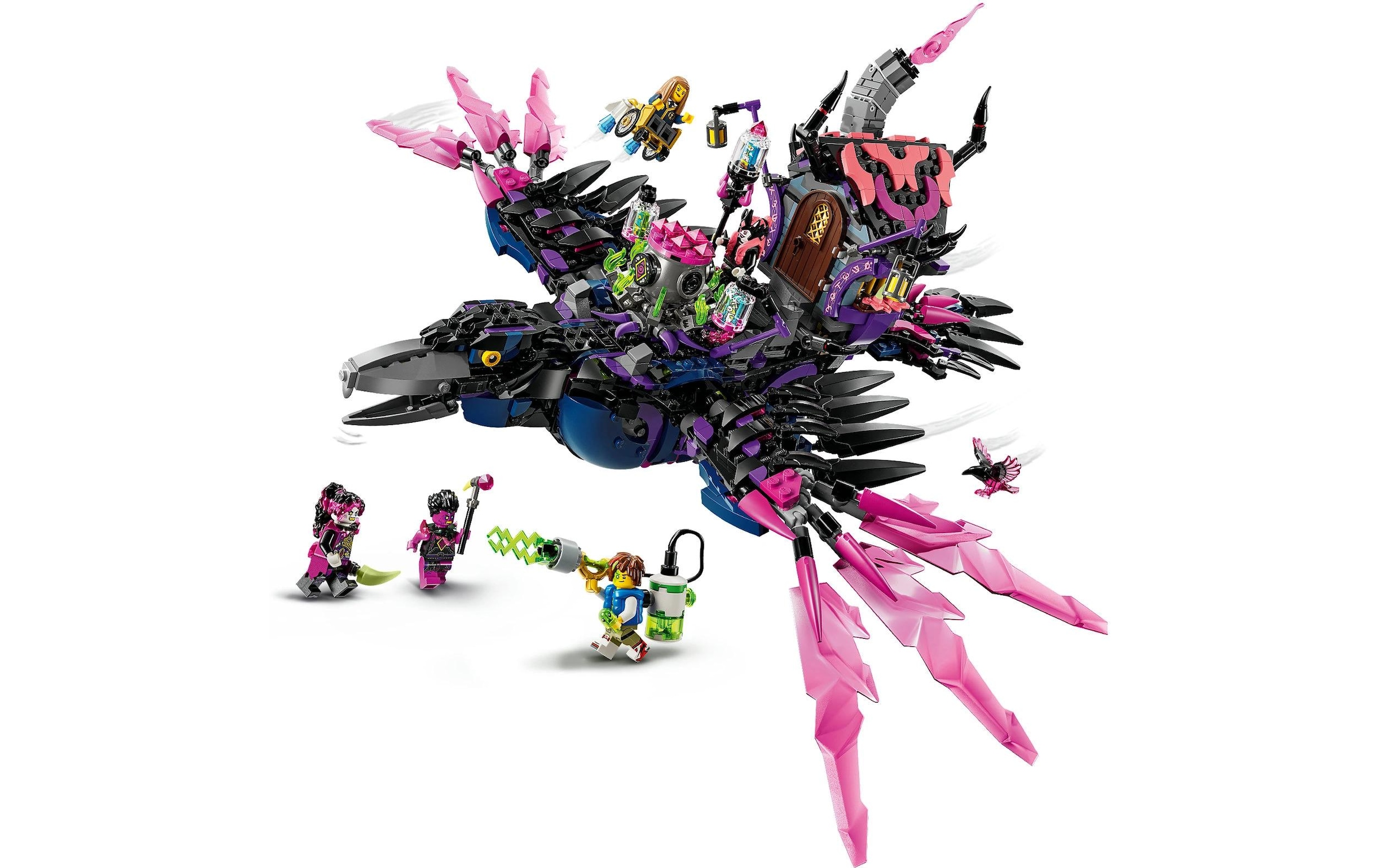 LEGO® Konstruktionsspielsteine »DreamZzz Der Mitternachtsrabe der Nimmerhexe 71478«, (1203 St.)