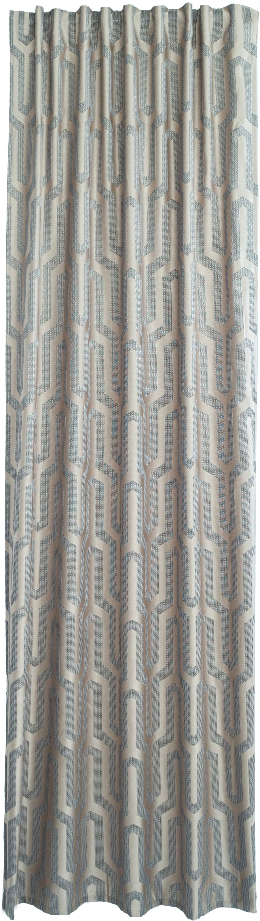 HOMING Vorhang »Tiaro«, (1 St.), blickdicht, geometrisch, Wohnzimmer,  Schlafzimmer online shoppen | Jelmoli-Versand