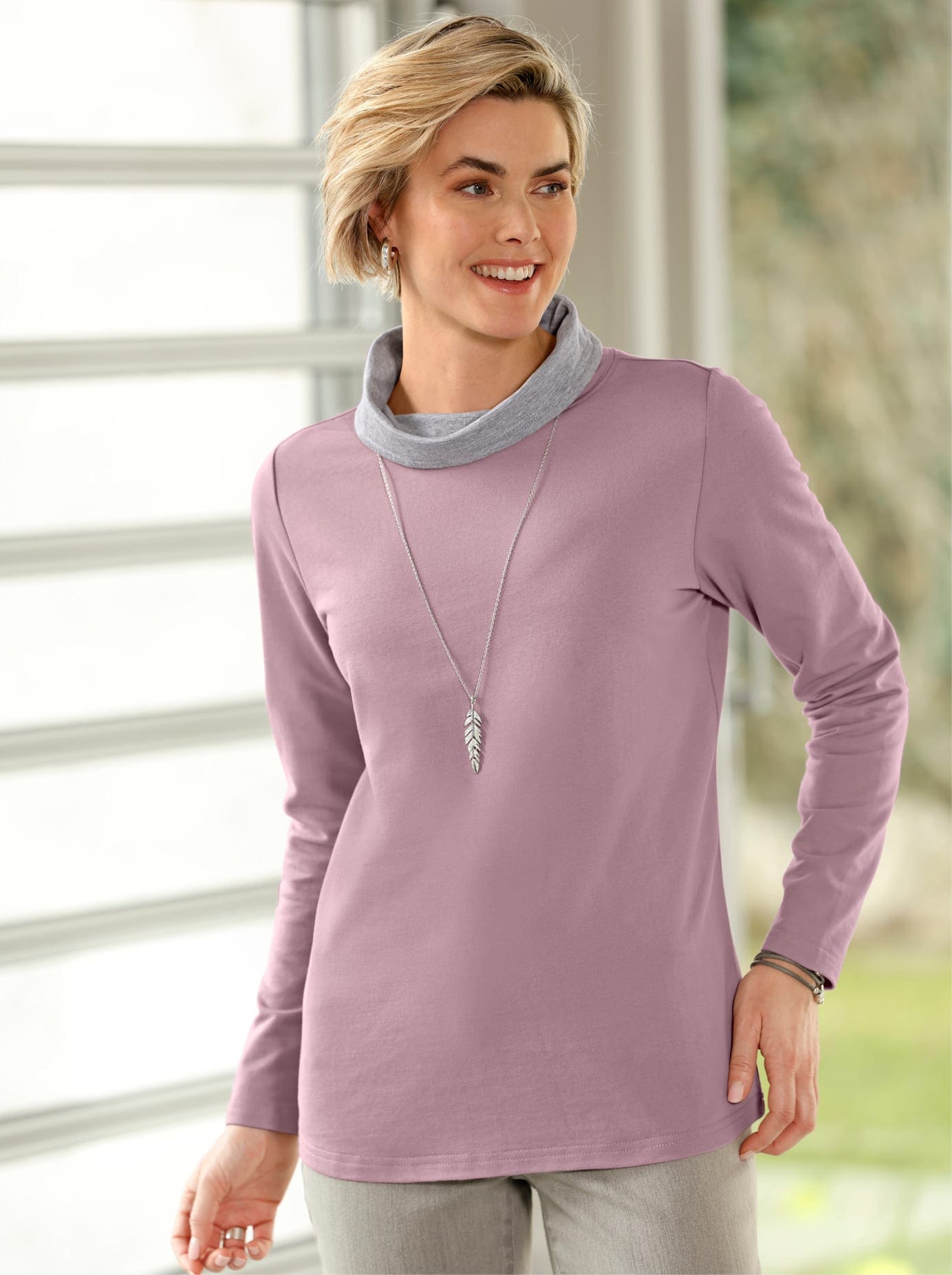 Classic Basics Rollkragenshirt »Rollkragen-Shirt« 1 Stk.