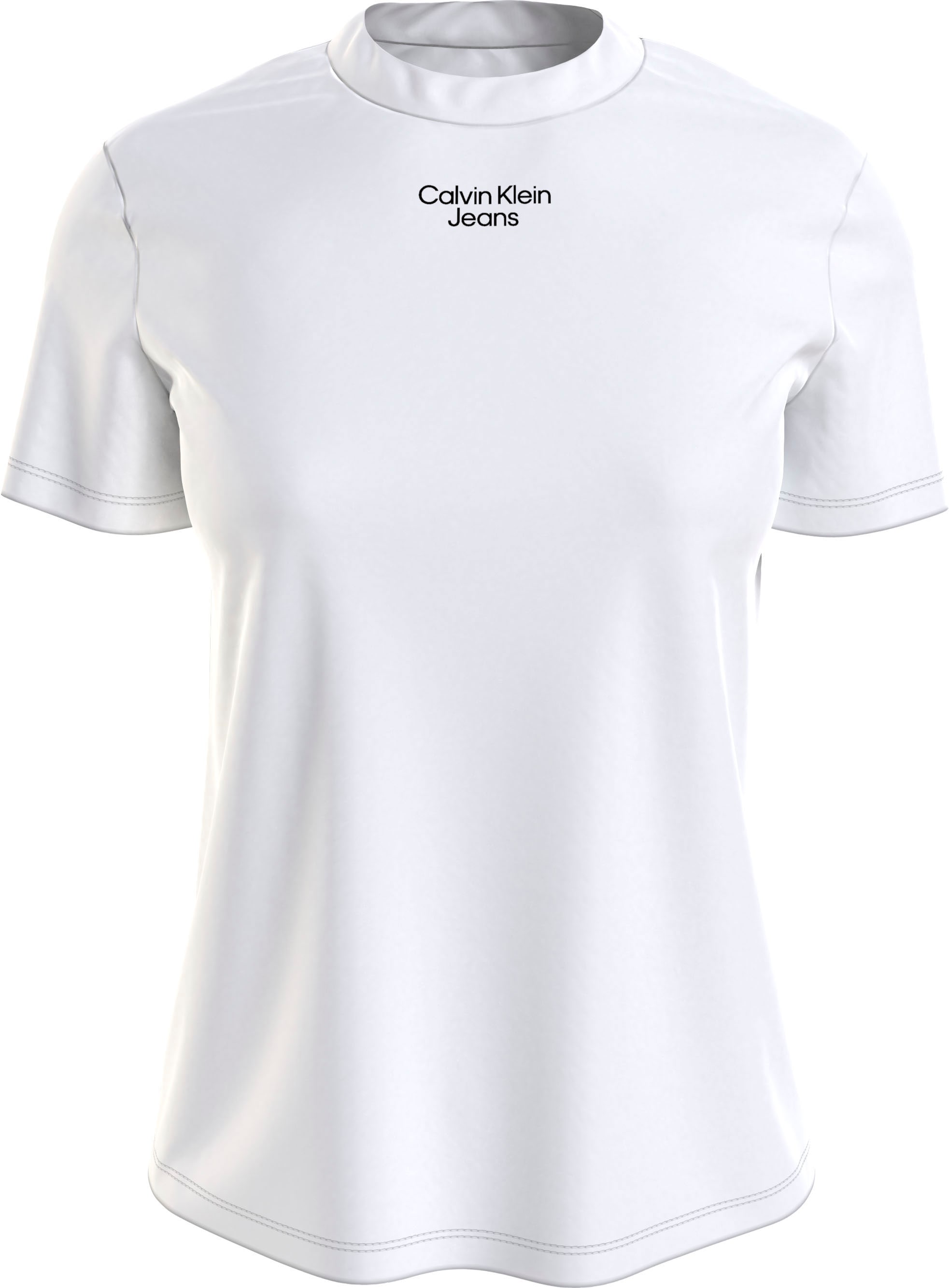 Calvin Klein Jeans T-Shirt »STACKED LOGO MODERN STRAIGHT TEE«, mit dezentem  Calvin Klein Jeans Logodruck online bestellen | Jelmoli-Versand