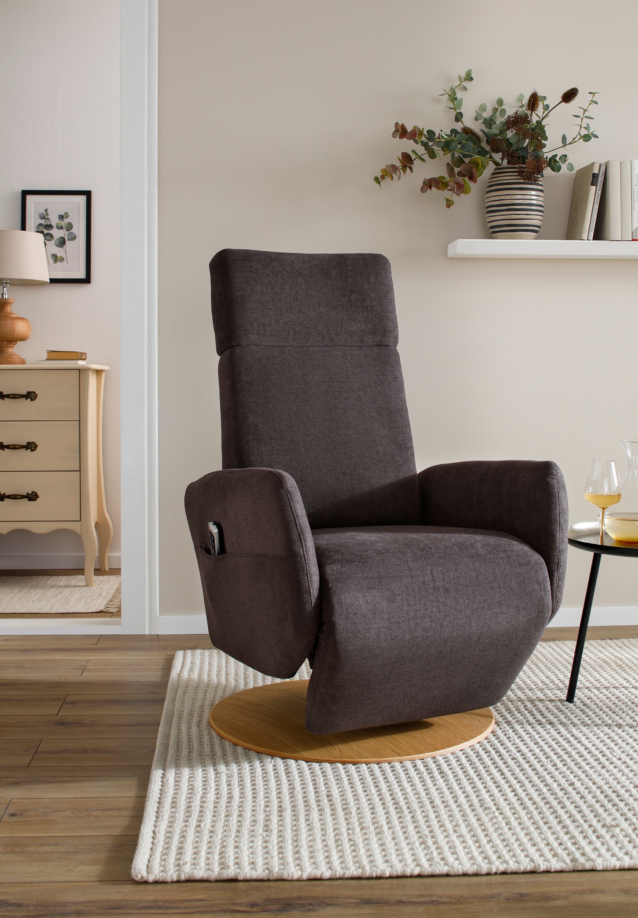 sit&more TV-Sessel "Kobra" wahlweise mit 2 Motoren, 2 Motoren und Akku oder mit 2 Motoren