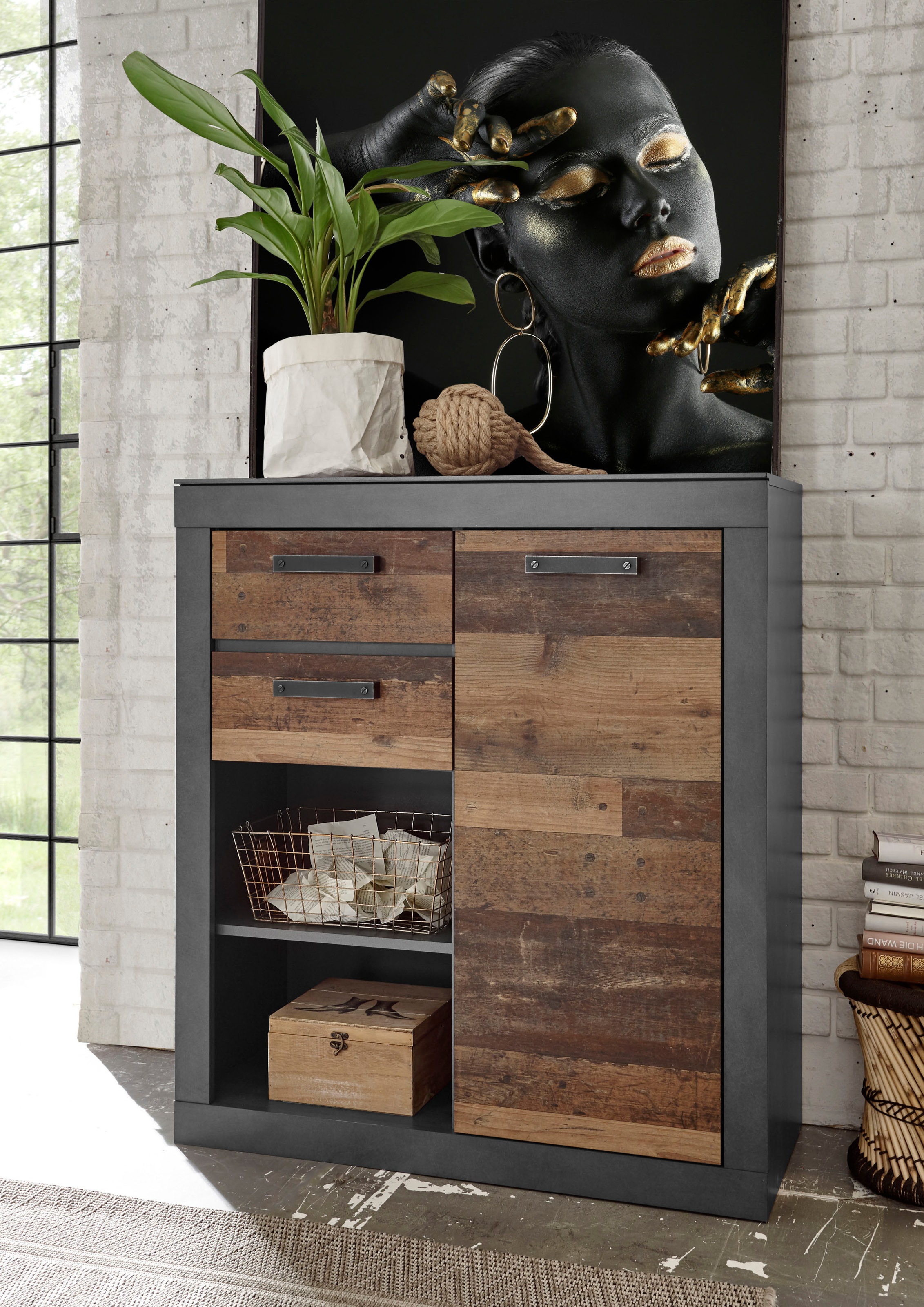 Home affaire Kommode "BROOKLYN" Breite ca. 92 cm