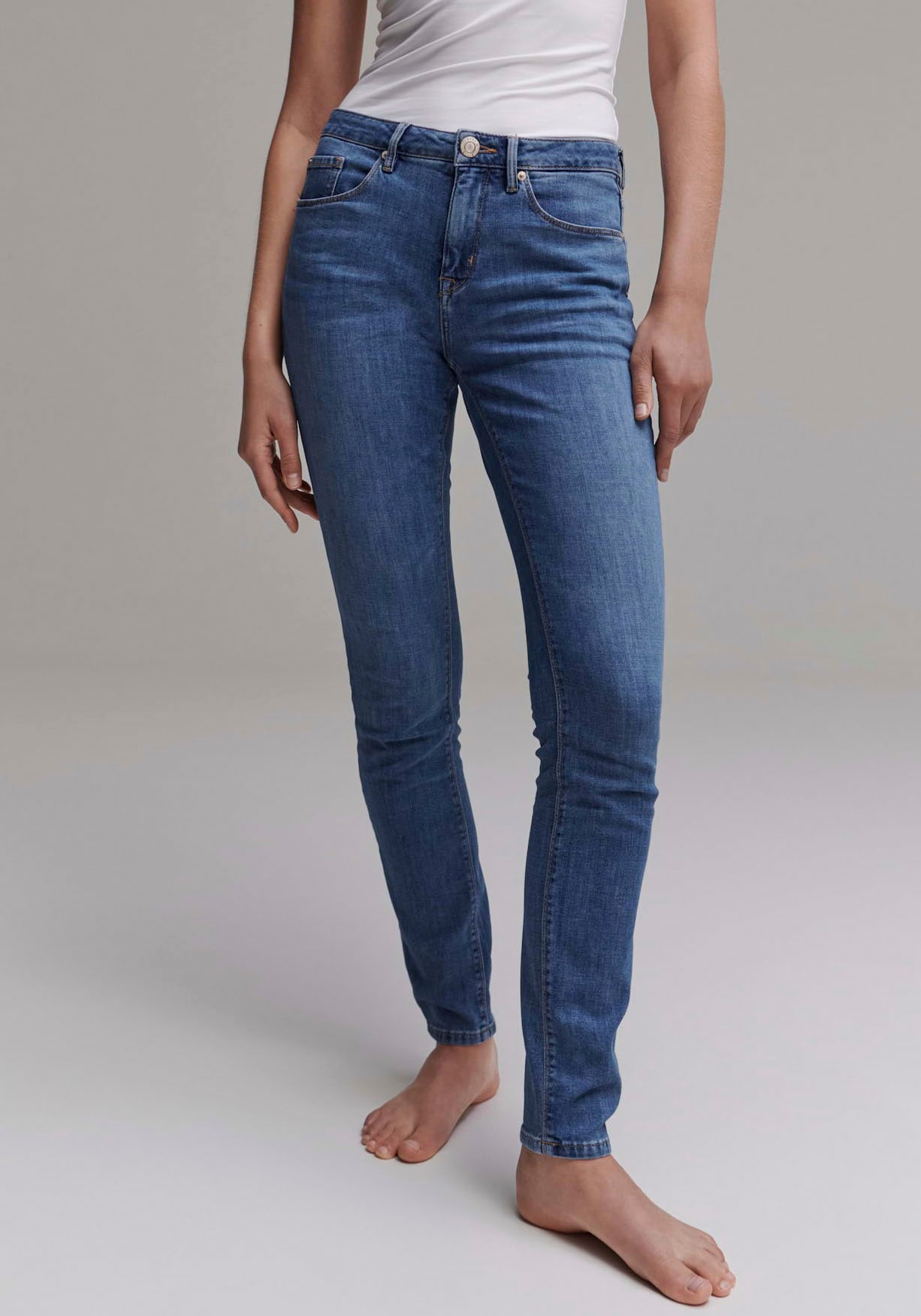 online bei OPUS »Elma«, kaufen in Schweiz Skinny-fit-Jeans Used-Waschung Jelmoli-Versand