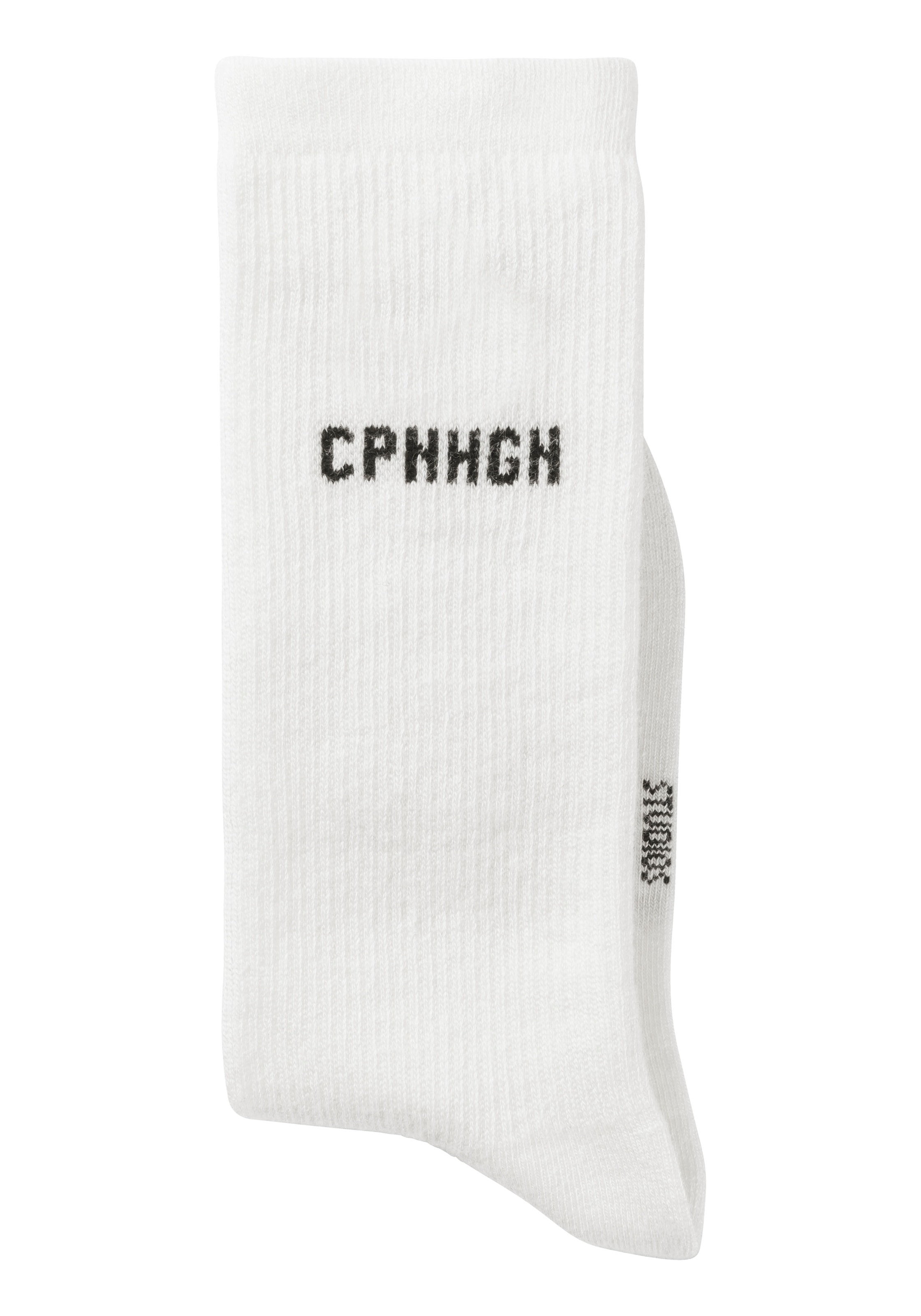Copenhagen Studios Basicsocken, (Packung, 3 Paar), mit Rippstruktur und Stickerei