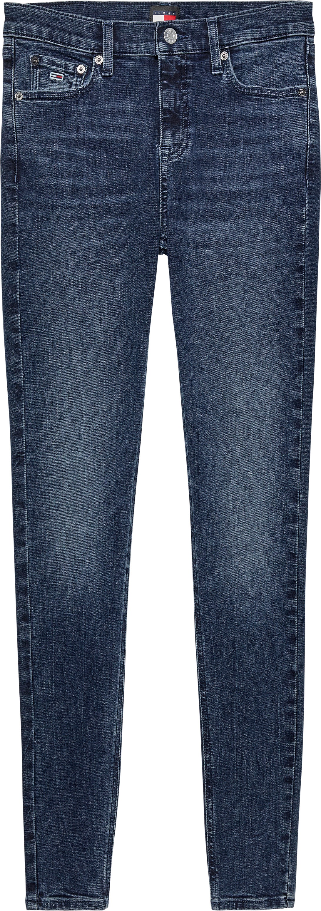 Tommy Jeans Skinny-fit-Jeans »Nora Mid Rise Skinny Fit«, mit Waschung, Logo-Badge