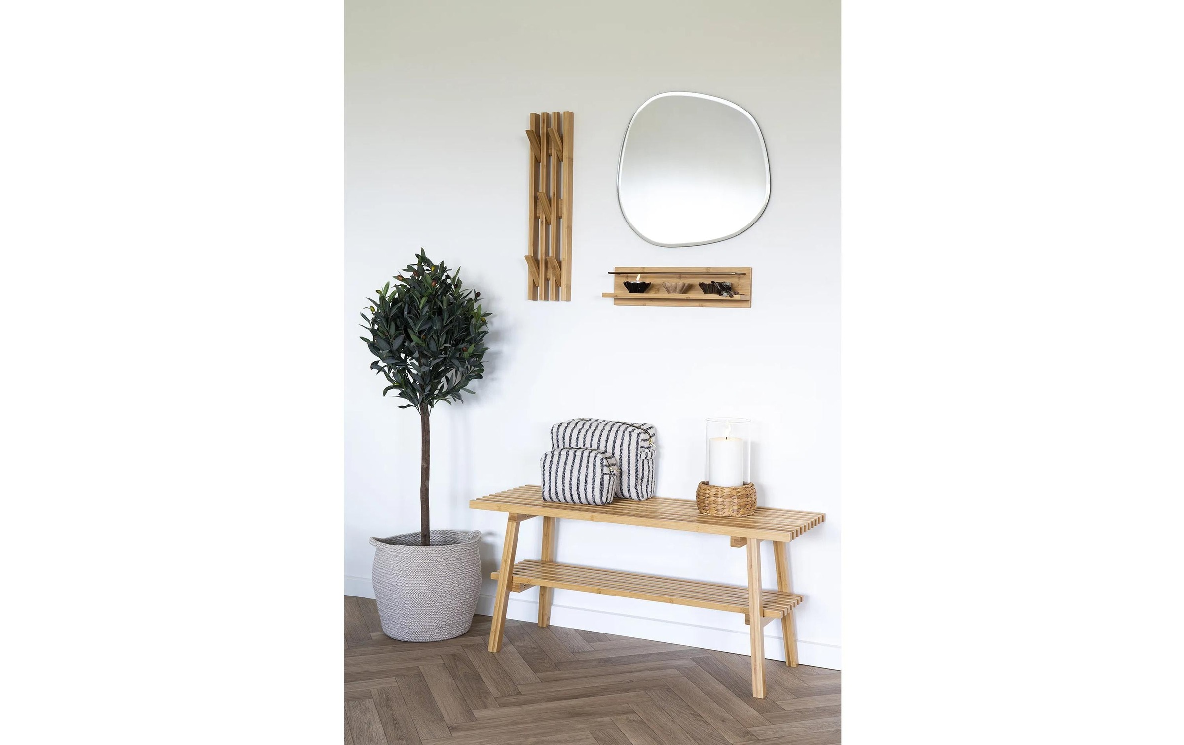 House Nordic Garderobenleiste »Ember 5 Haken, 14 cm x 60 cm«