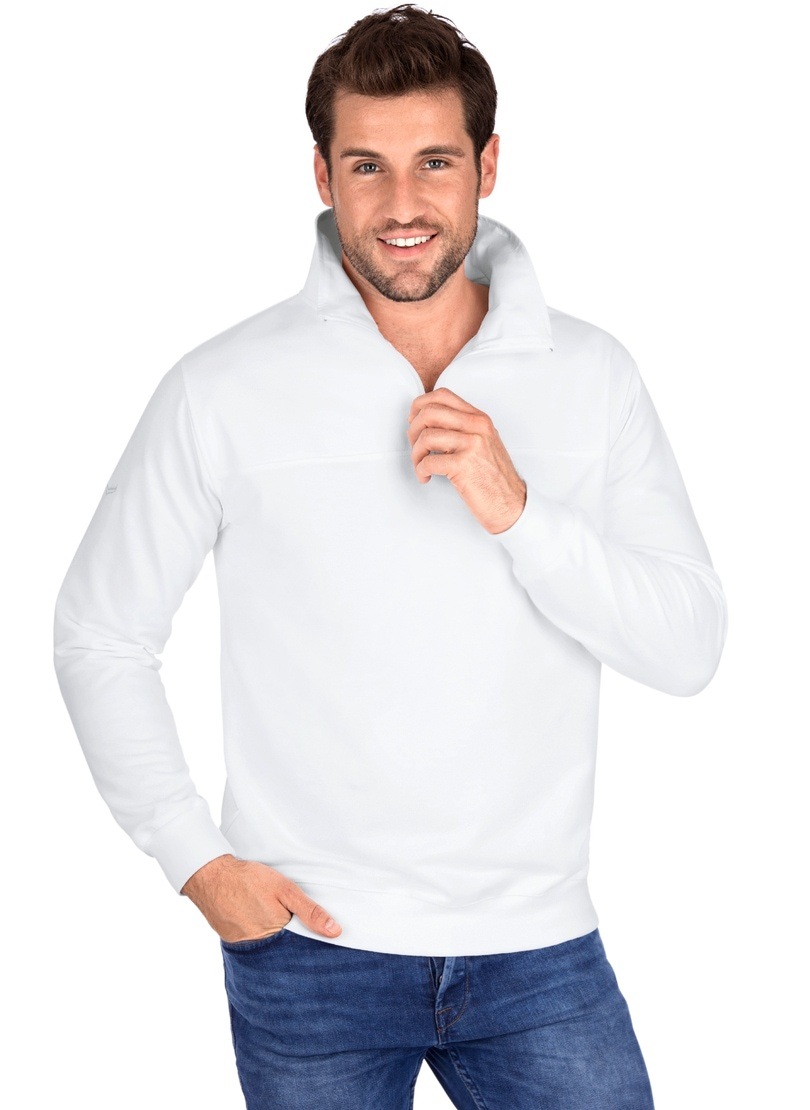 Trigema Sweatshirt »TRIGEMA Sweatshirt mit Reissverschluss«