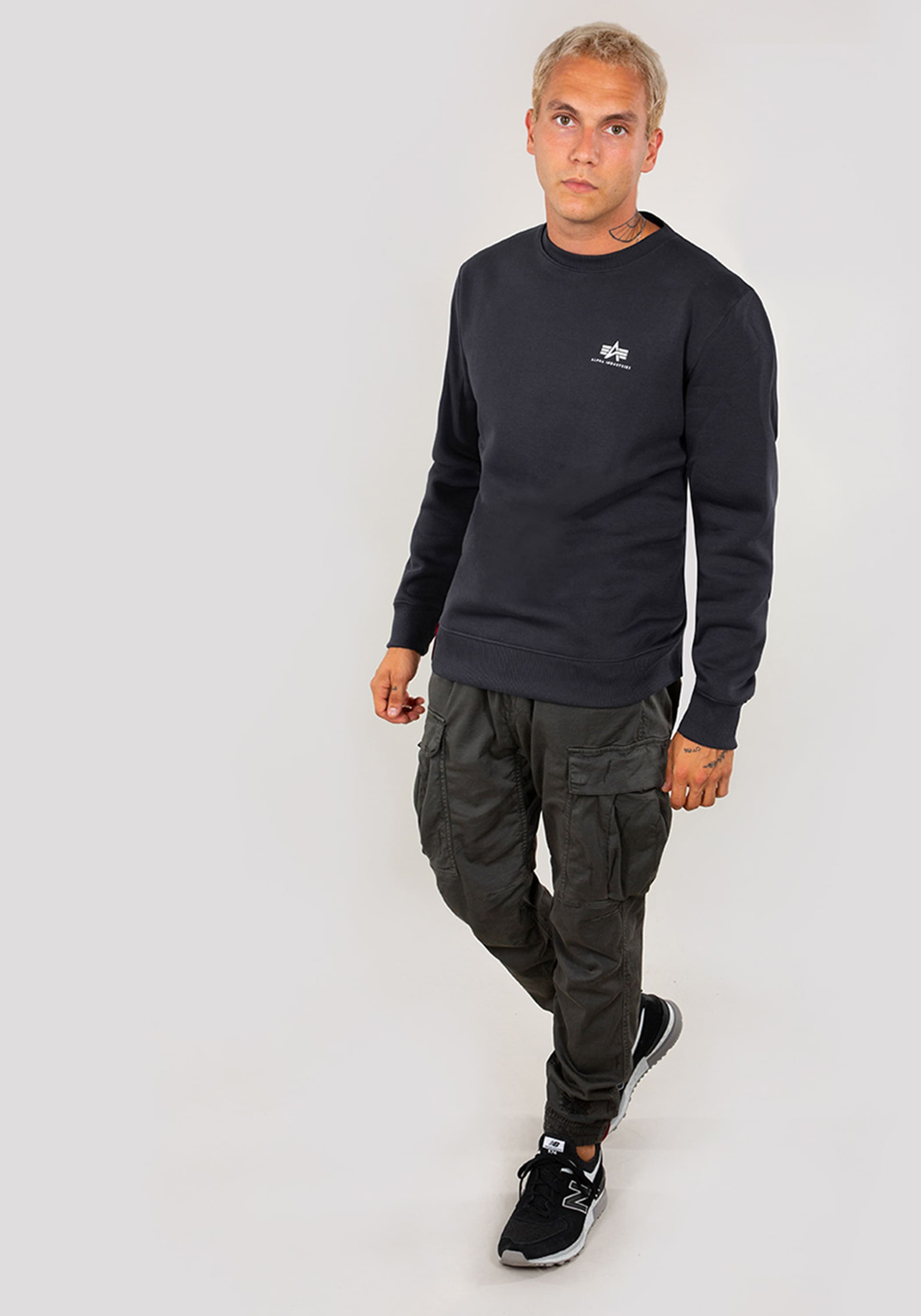 Alpha Industries Sweater »Alpha Industries Men - Sweatshirts Basic Sweatshirt SL«