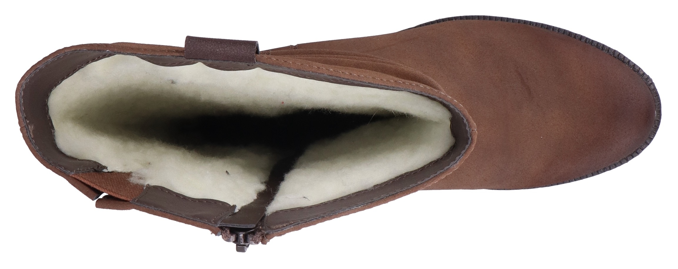 Rieker Westernstiefel, Cowboystiefel, Blockabsatz, mit Innenreissverschluss