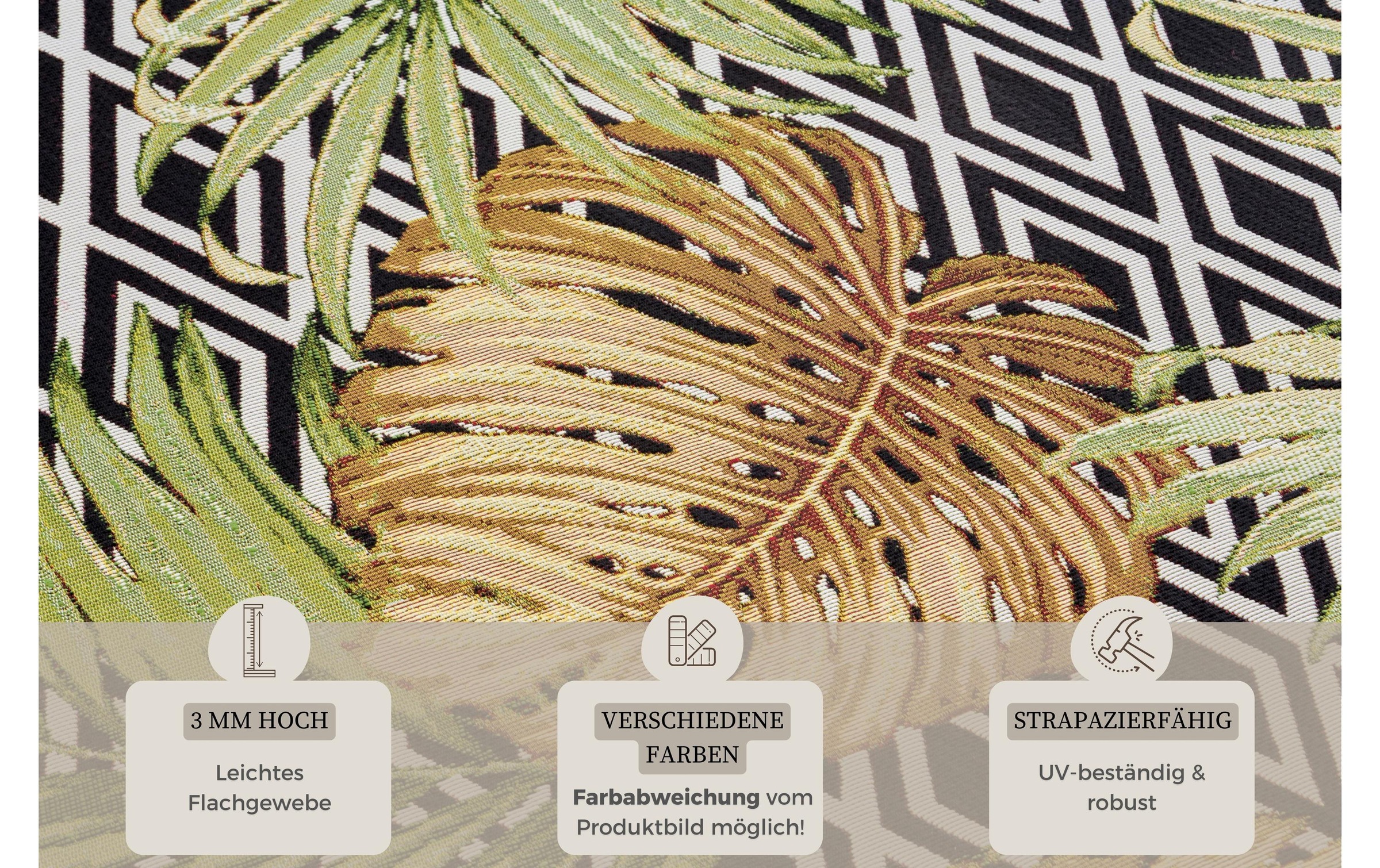 HANSE Home Teppich »Diamonds and Leaves«