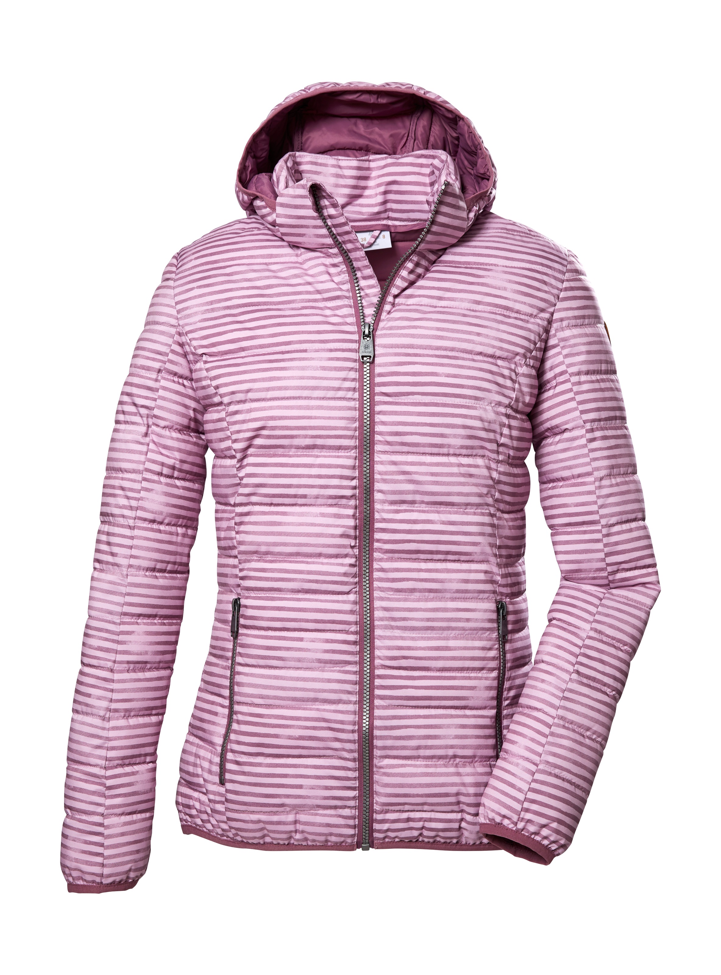 G.I.G.A. DX by killtec Steppjacke »Uyaka AOP« Wasser- und windabweisende Steppjacke mit abnehmbarer Kapuze