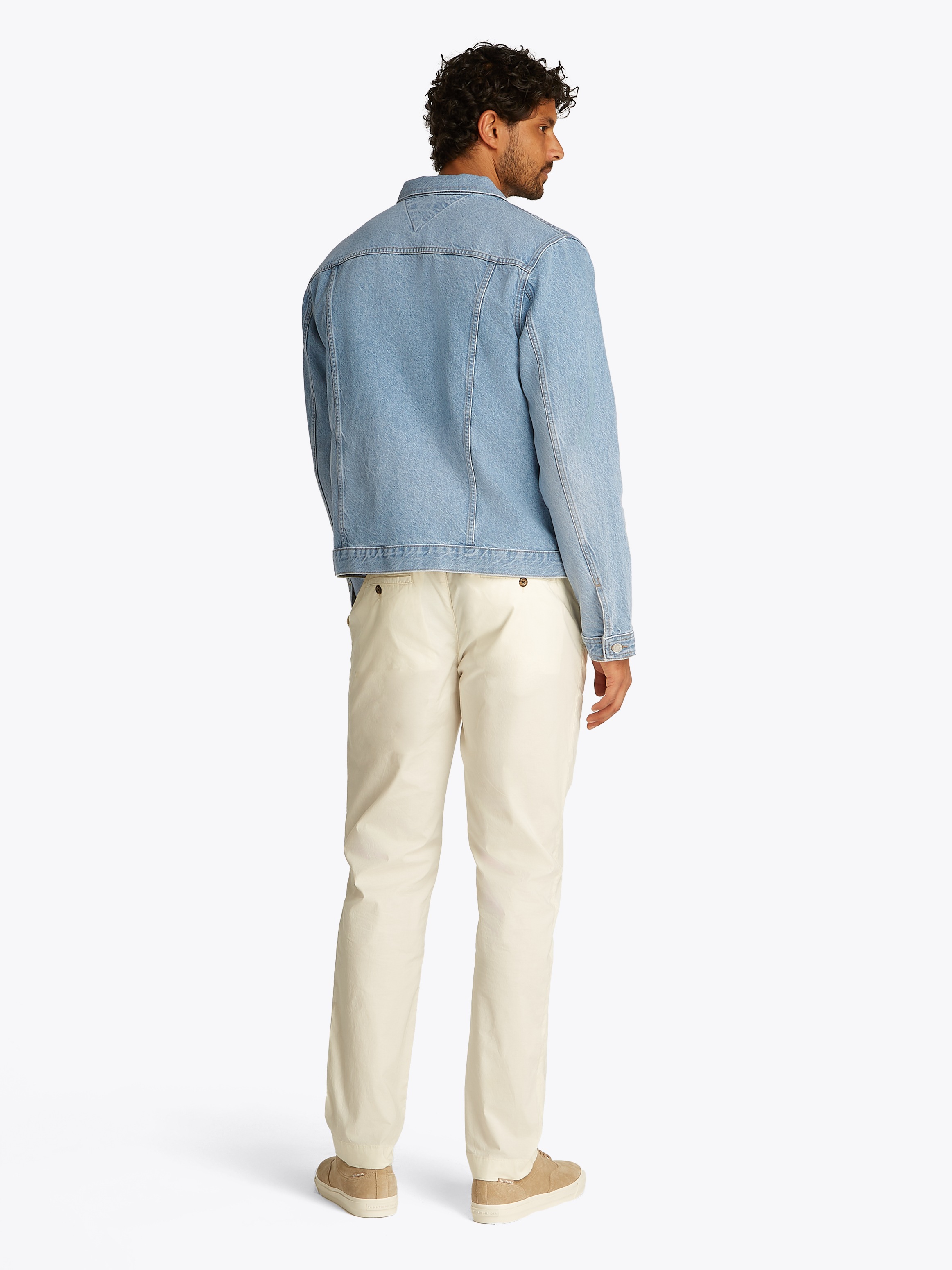 Tommy Hilfiger Jeansjacke »REGULAR TRUCKER JKT RGD JACK IND«, in leicht gewachsener Optik