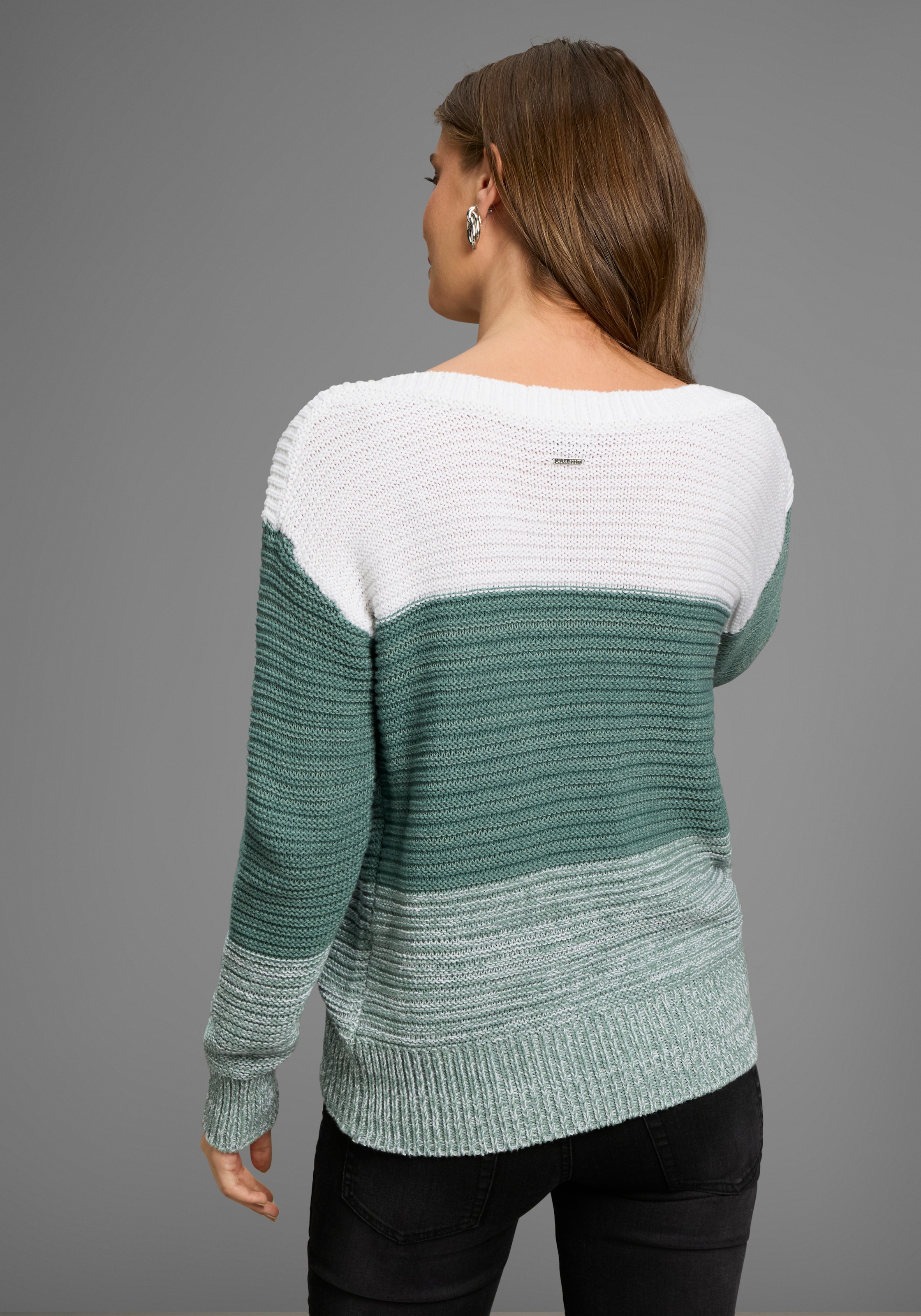 Laura Scott Streifenpullover, mit Streifen