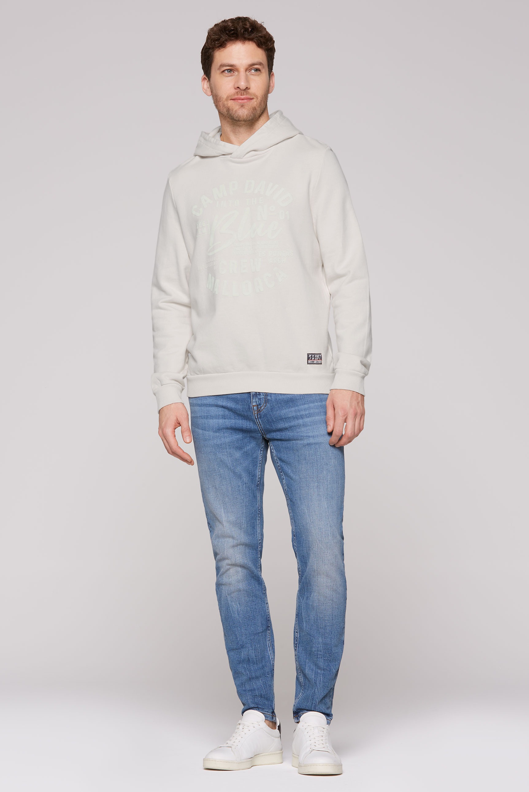 CAMP DAVID Hoodie, mit Mallorca Print