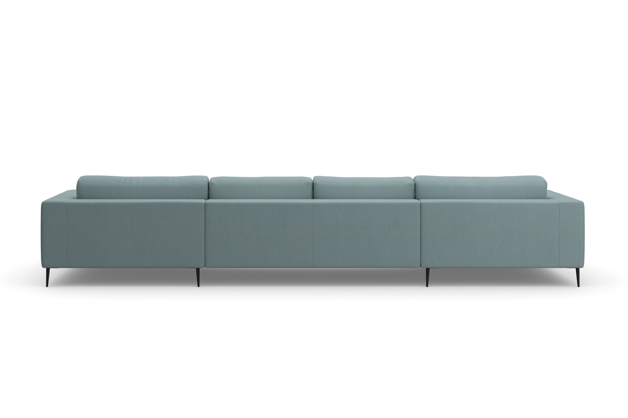 DOMO collection Wohnlandschaft »Modica U-Form«, XXL, in moderner Optik mit, 2 grosszügigen Recamieren, auch in Cord