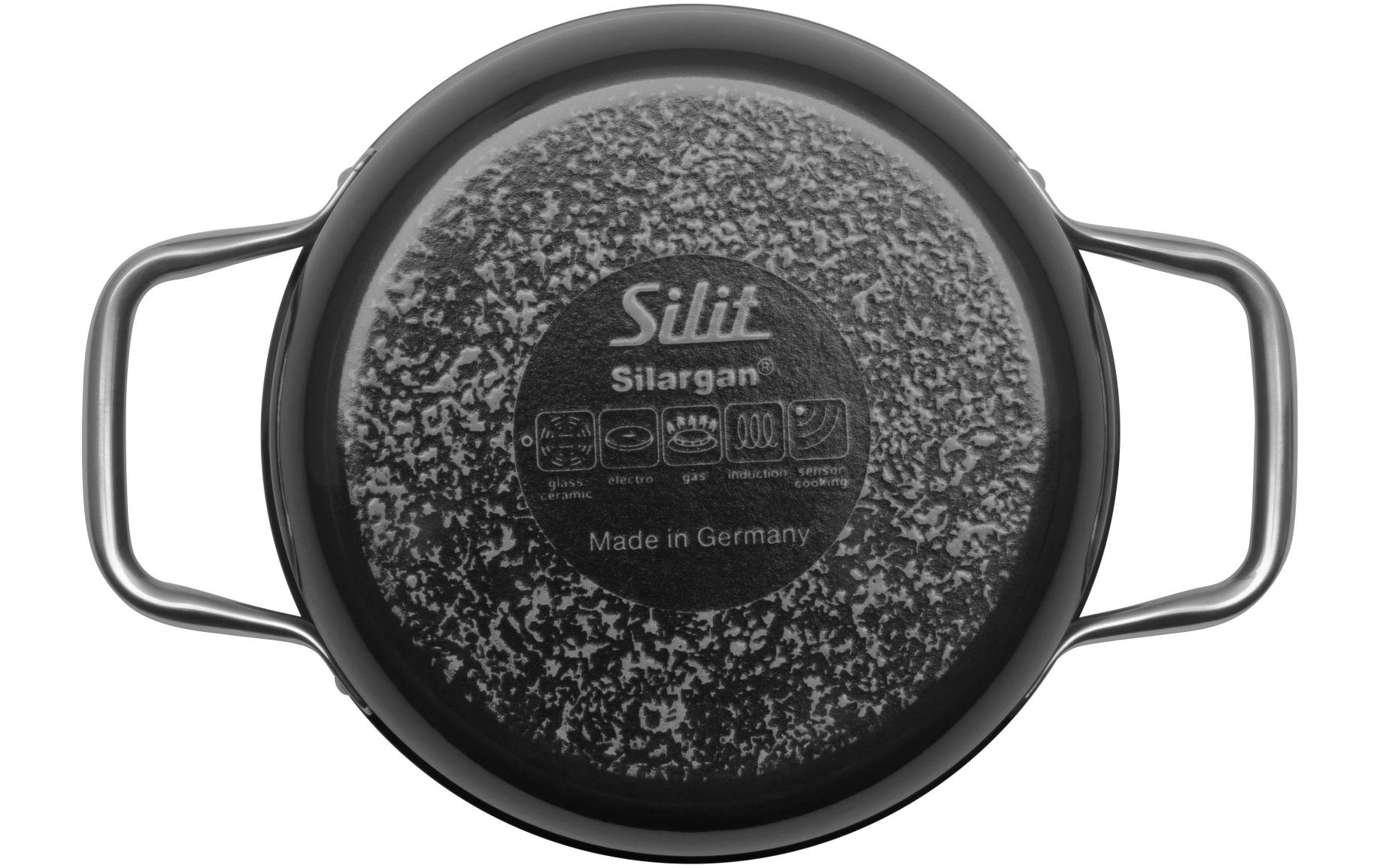 Silit Bratentopf »Compact 24 cm, Schwarz«, Keramik, (2 tlg.) online shoppen  | Jelmoli-Versand