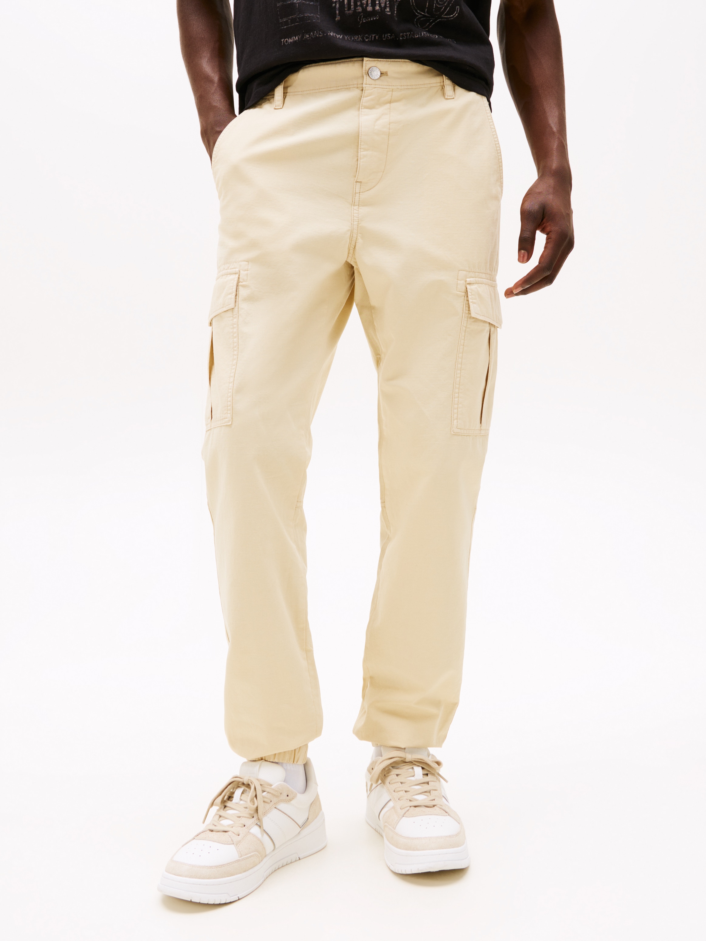 Tommy Jeans Cargohose »TJM AUSTIN RIPSTOP CARGO« Mit Gürtelschlaufen