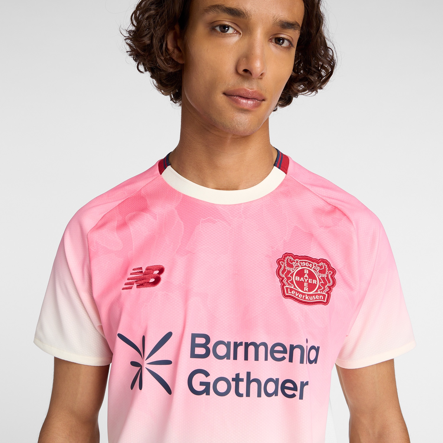 New Balance Fussballtrikot »Bayer 04 Away Leverkusen Short Sleeve Jersey«