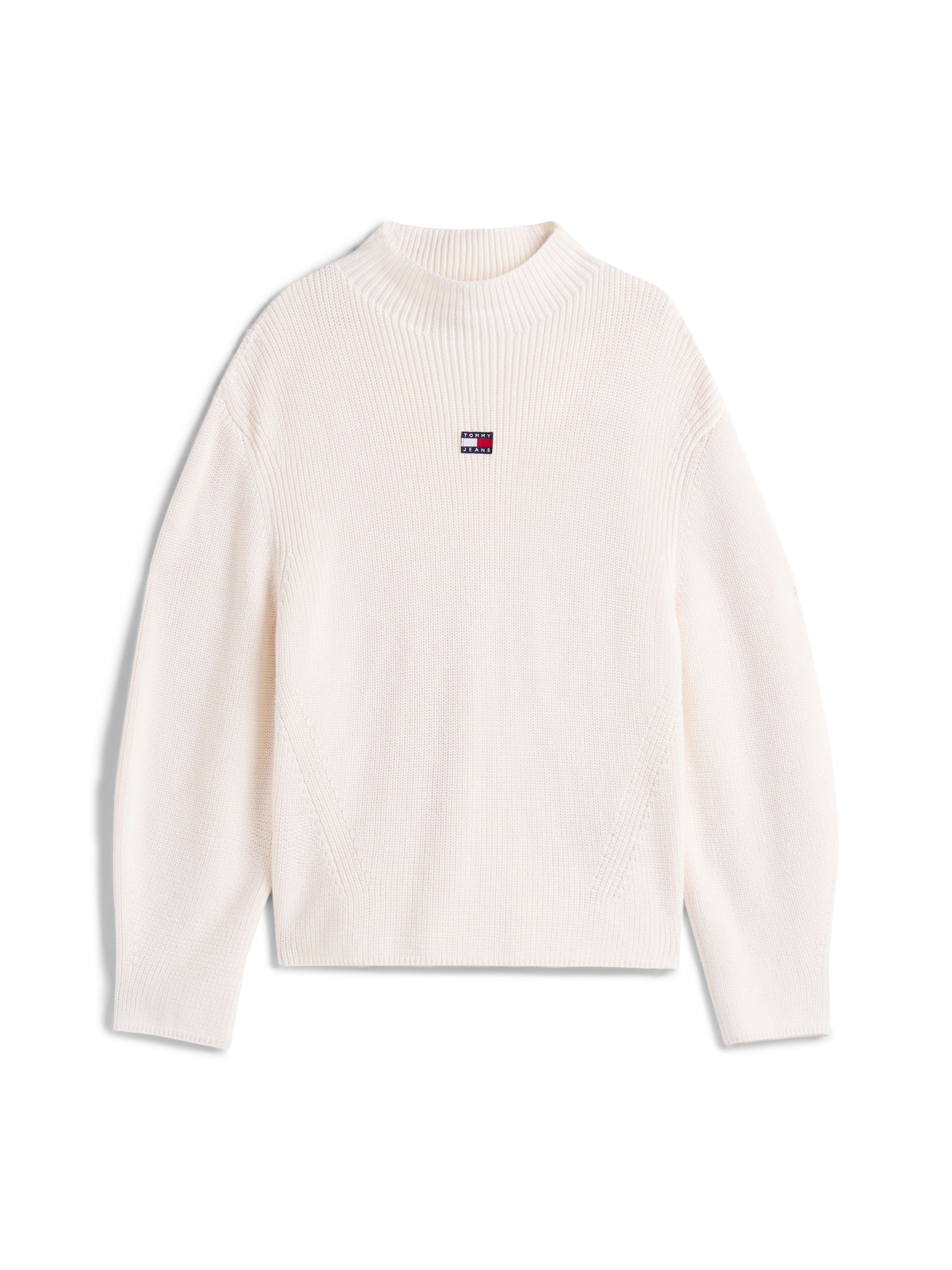 Tommy Jeans Stehkragenpullover »TJW MOCKNECK BADGE SWEATER«