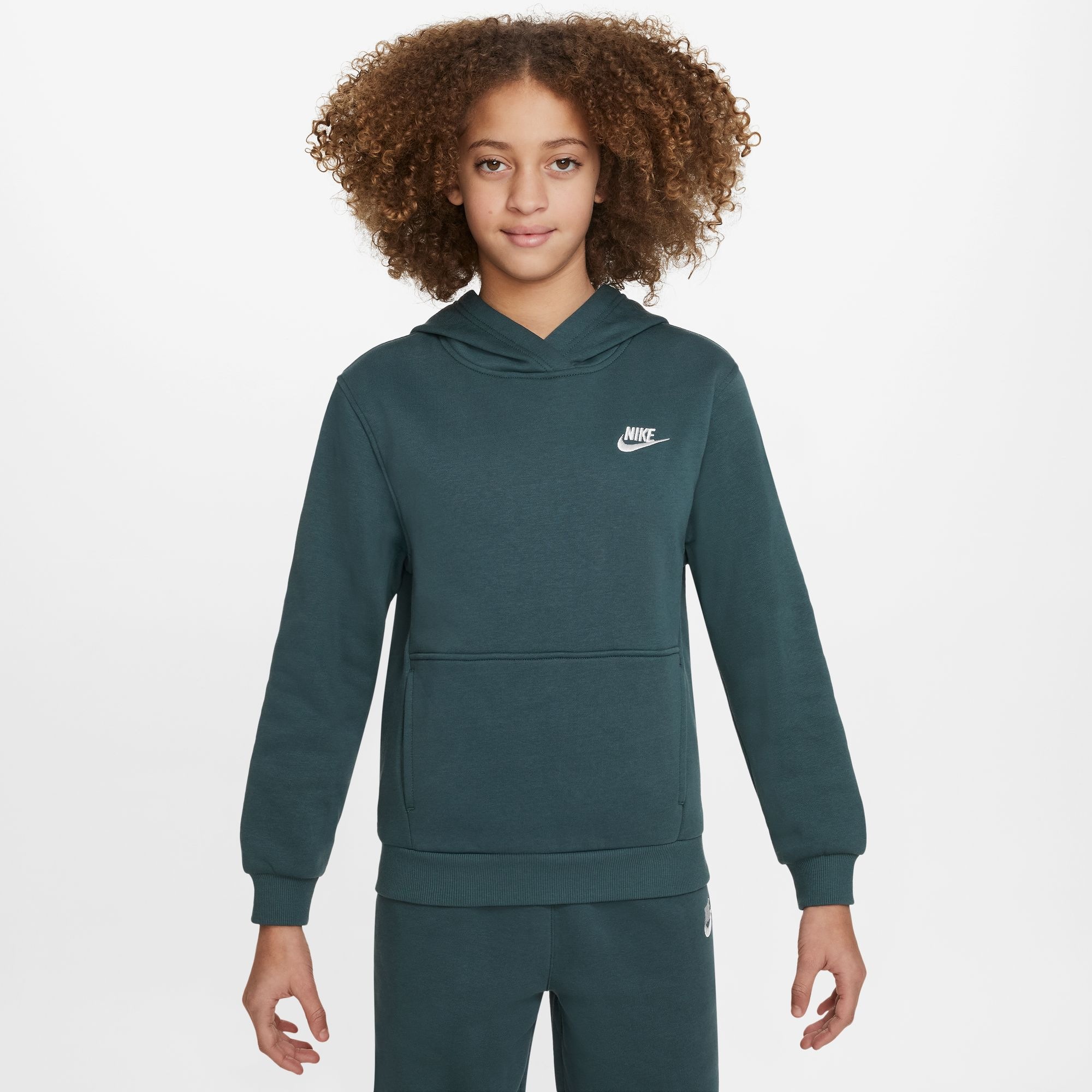 Nike Sportswear Kapuzensweatshirt »CLUB FLEECE BIG KID'S PULLOVER HOODIE«