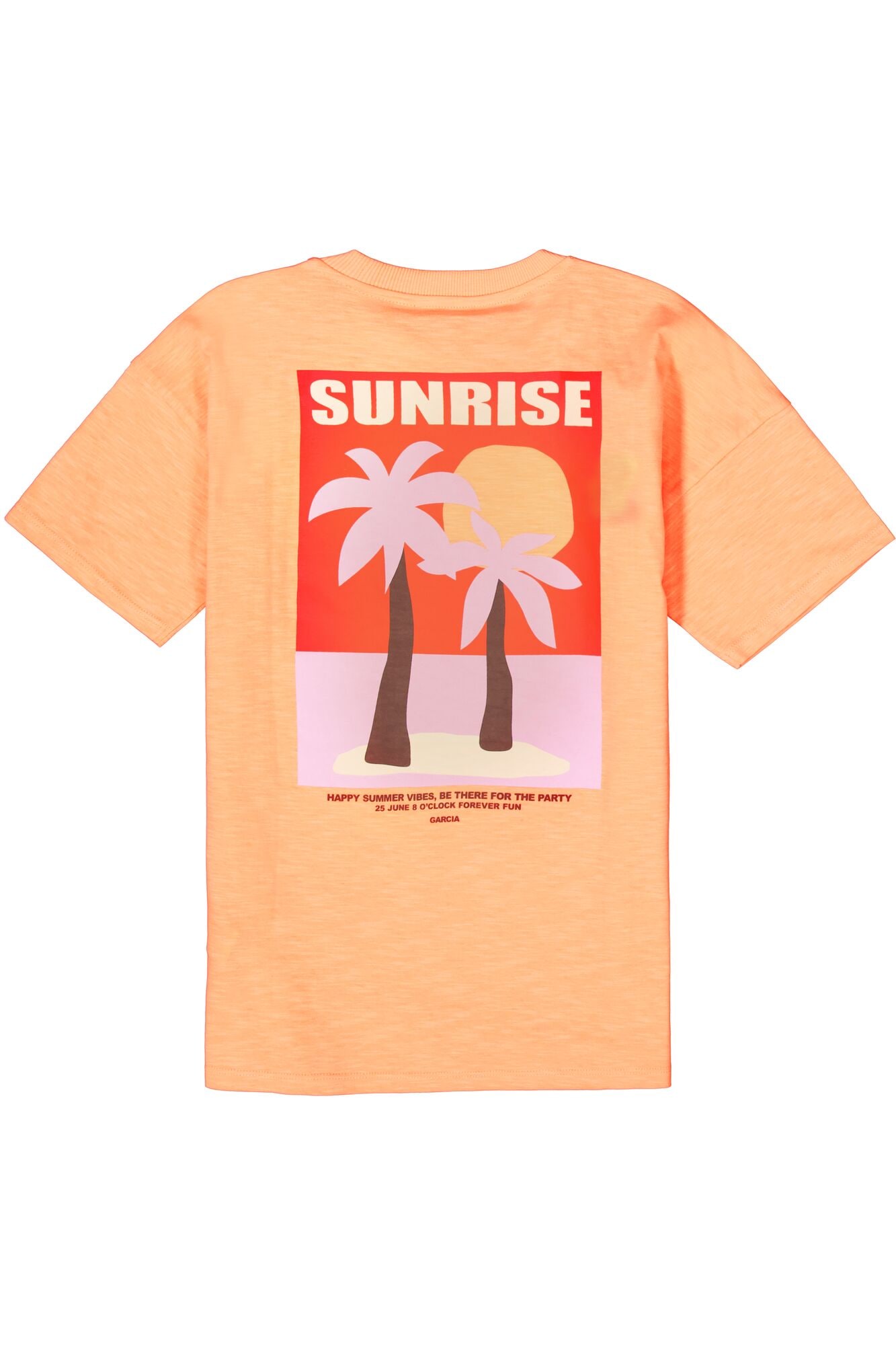 Garcia T-Shirt, mit Front- und Backprint for GIRLS