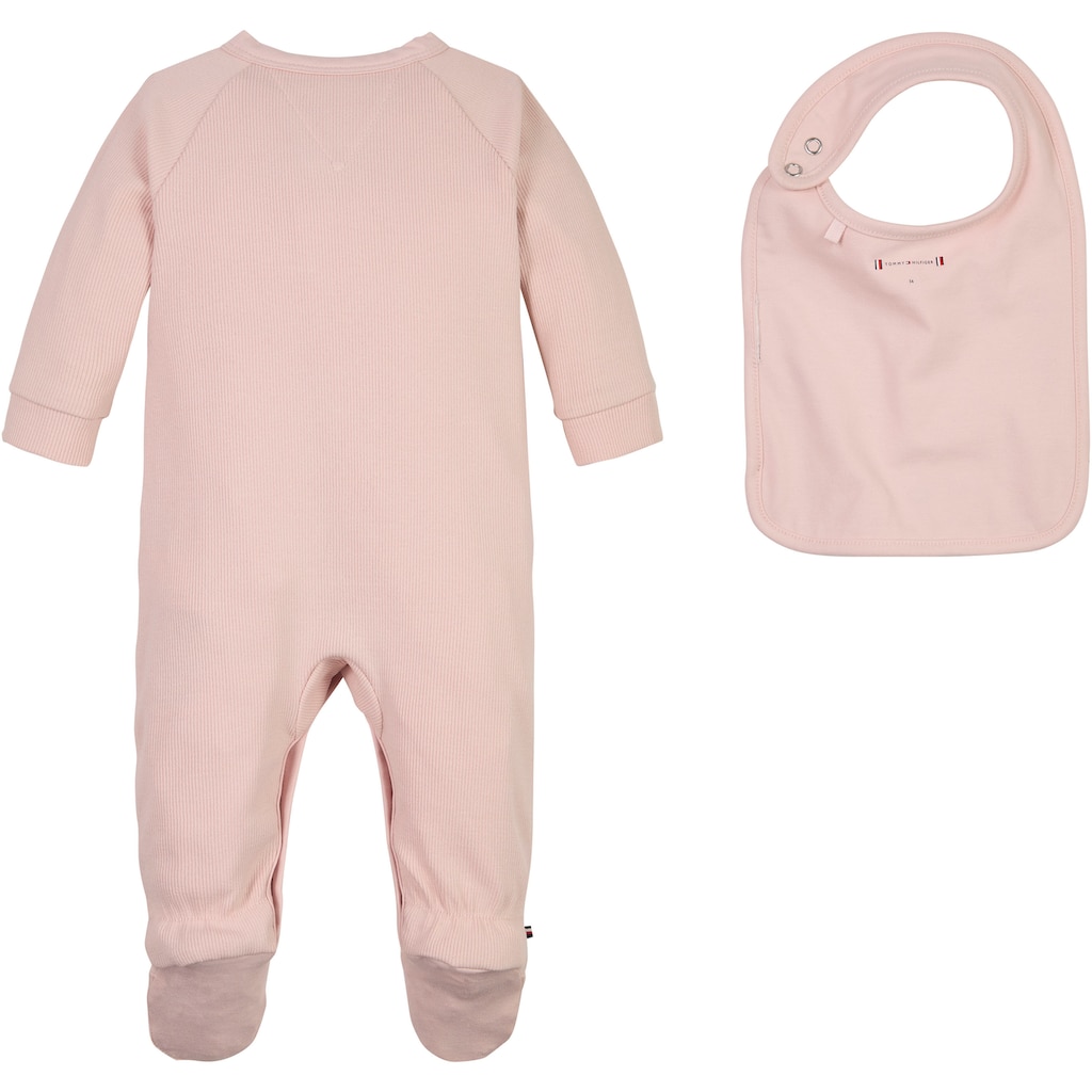 Tommy Hilfiger Schlafoverall »BABY RIB SLEEPSUIT GIFTBOX«, (Set, 2er)