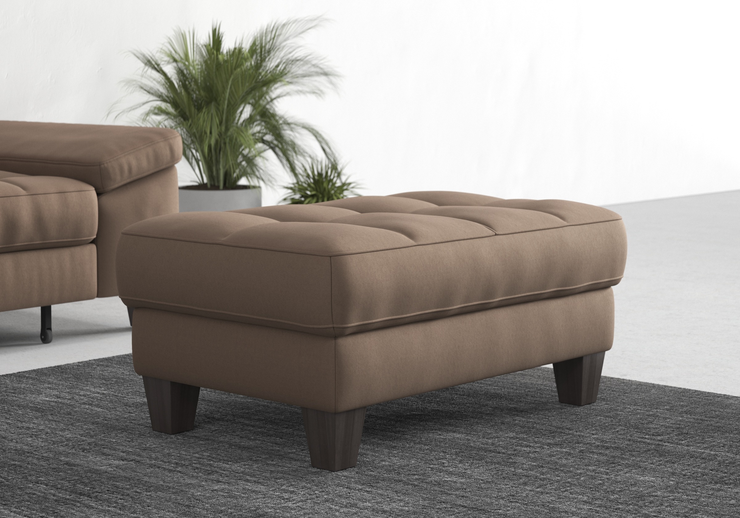 sit&more Stauraumhocker »Westham«, wahlewise mit/ohne Federkern