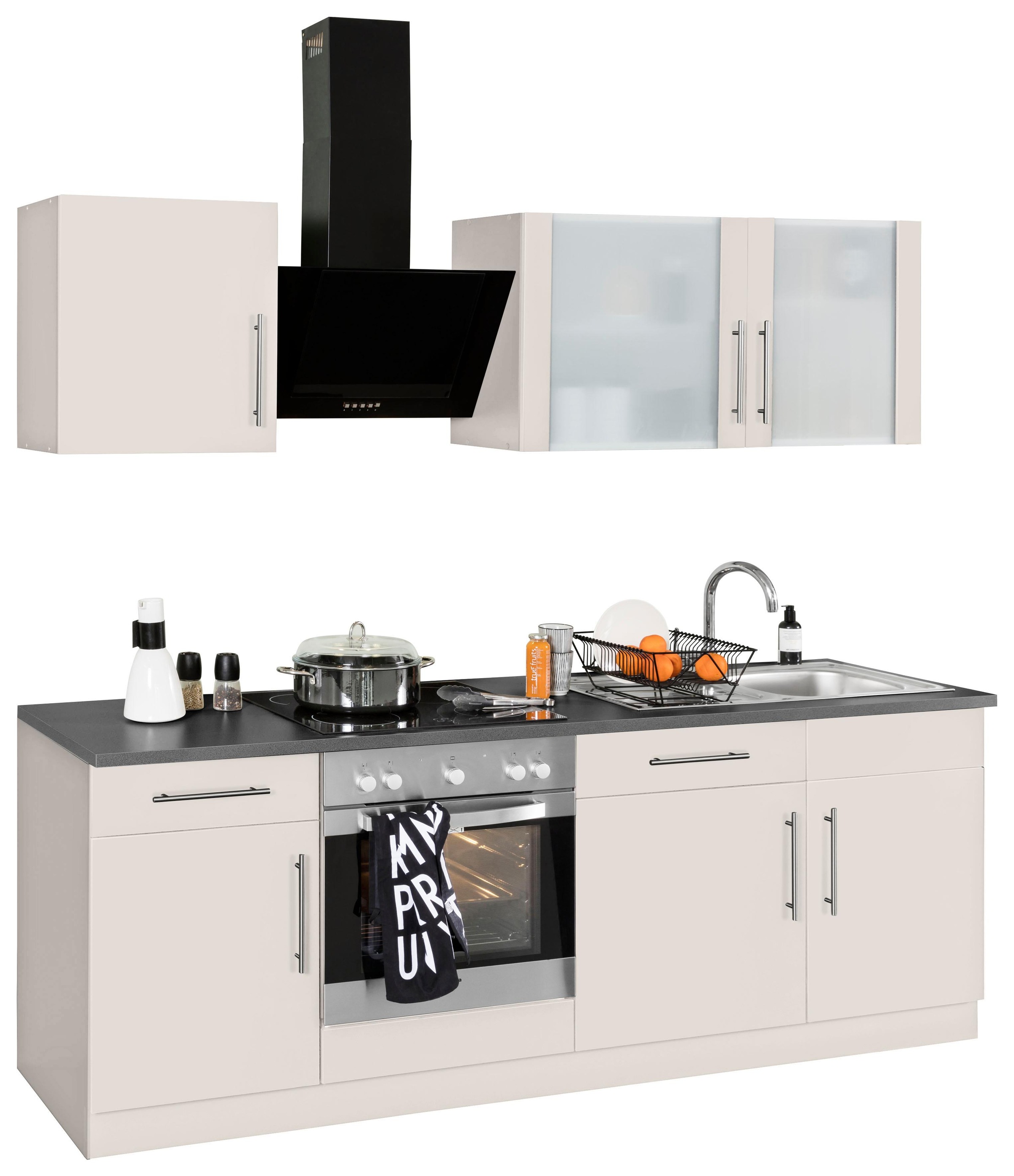 E-Geräte, ❤ wiho Shop kaufen Küchenzeile Jelmoli-Online 220 Küchen ohne im Breite cm »Cali«,