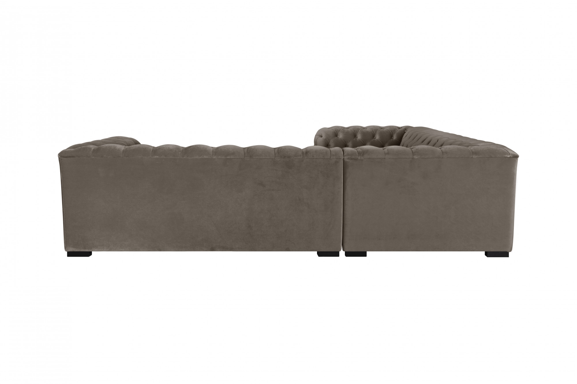 Home affaire Chesterfield-Sofa »KALINA L-Form«, hochwertige Chesterfield-Ausführung, sehr hochwertige Verarbeitung