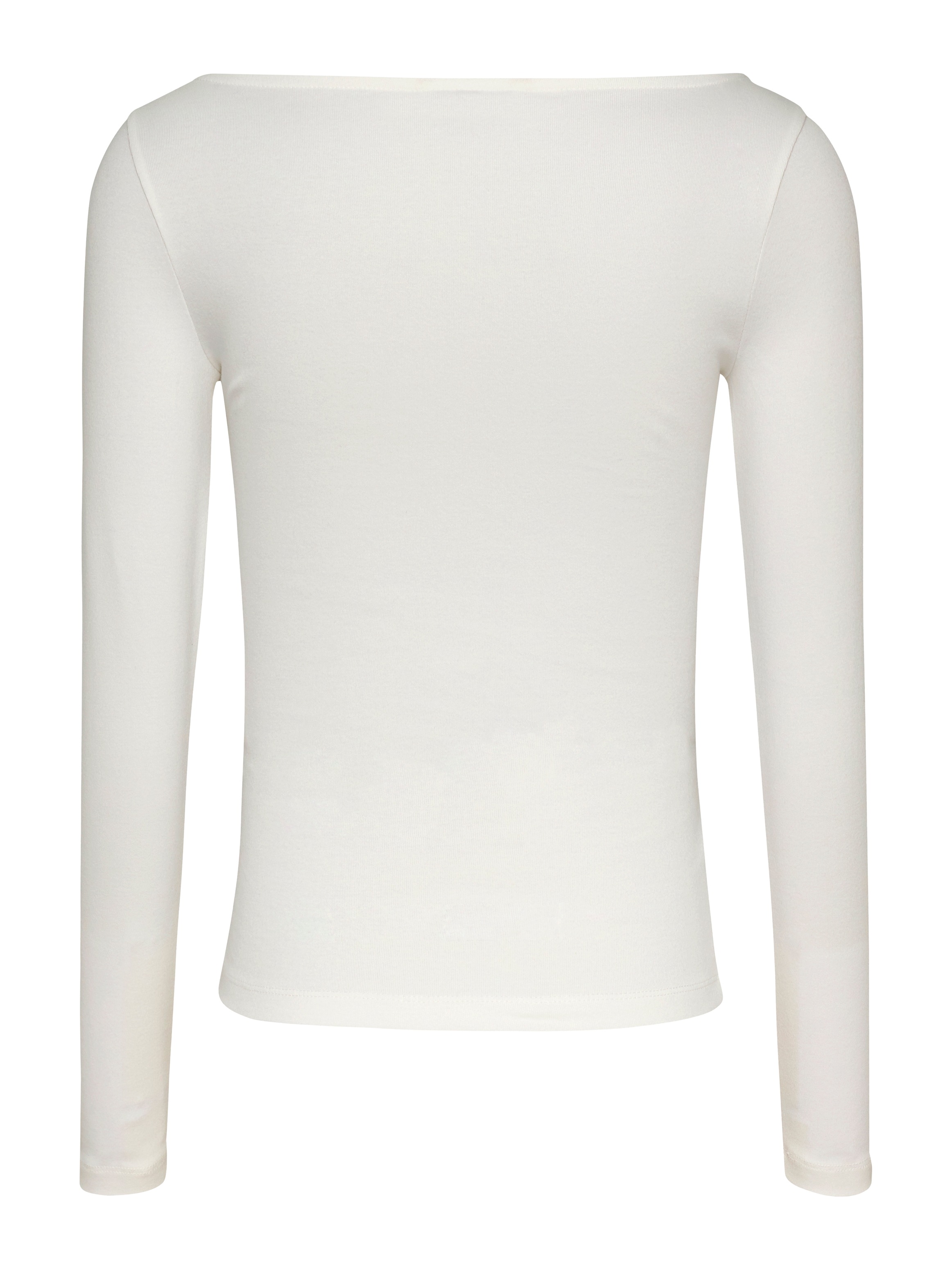 Tommy Jeans Langarmshirt »TJW BOAT NECK TOP LS«, mit Logostickerei