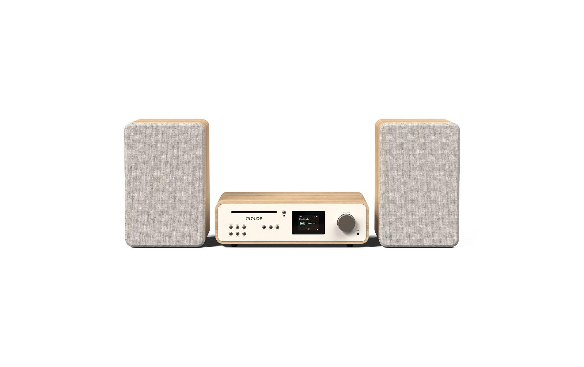 Pure Stereoanlage »Classic Stereo«, (Bluetooth-WLAN Digitalradio (DAB+)-Internetradio-FM-Tuner 100 W)