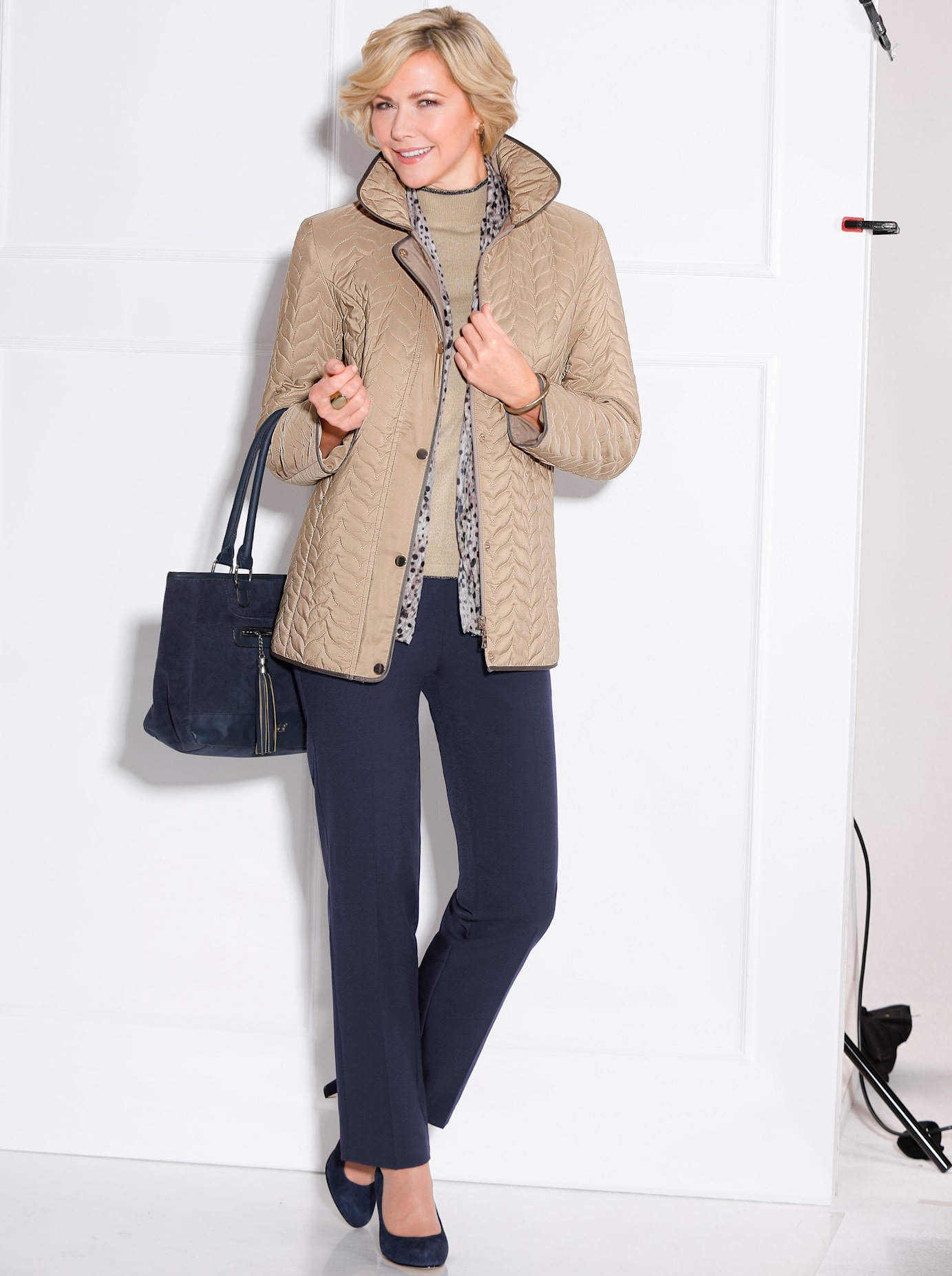 Classic Steppjacke, ohne Kapuze
