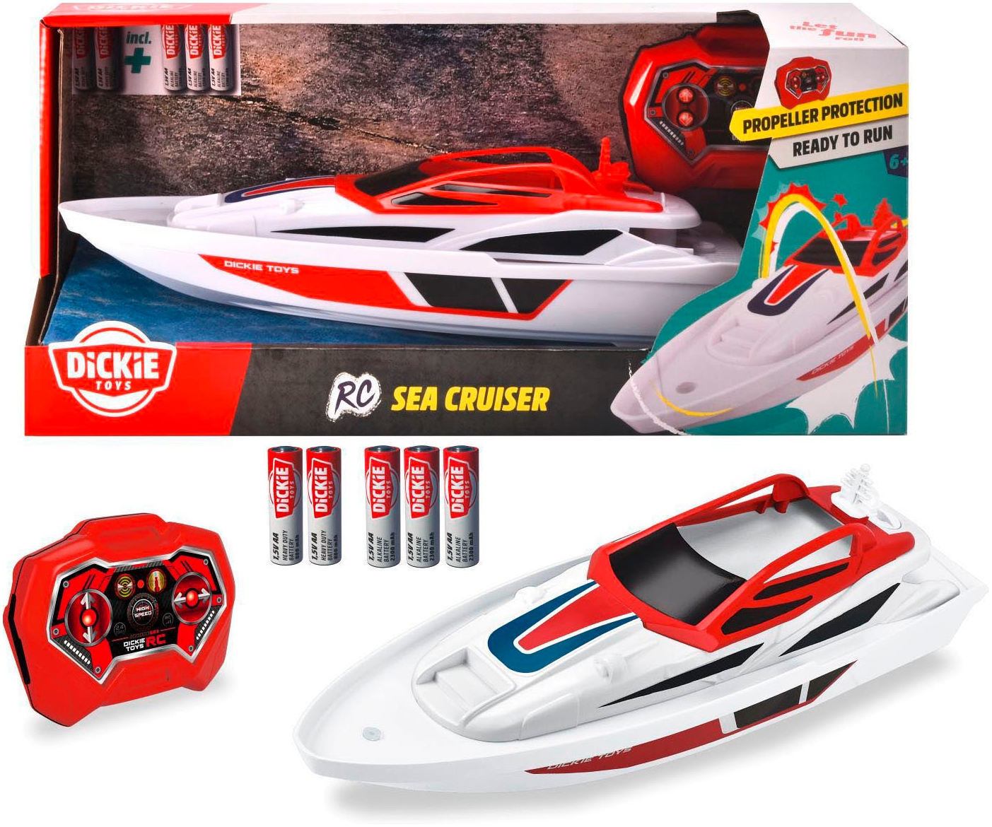 Dickie Toys RC-Boot "RC Sea Cruiser, 2,4GHz"
