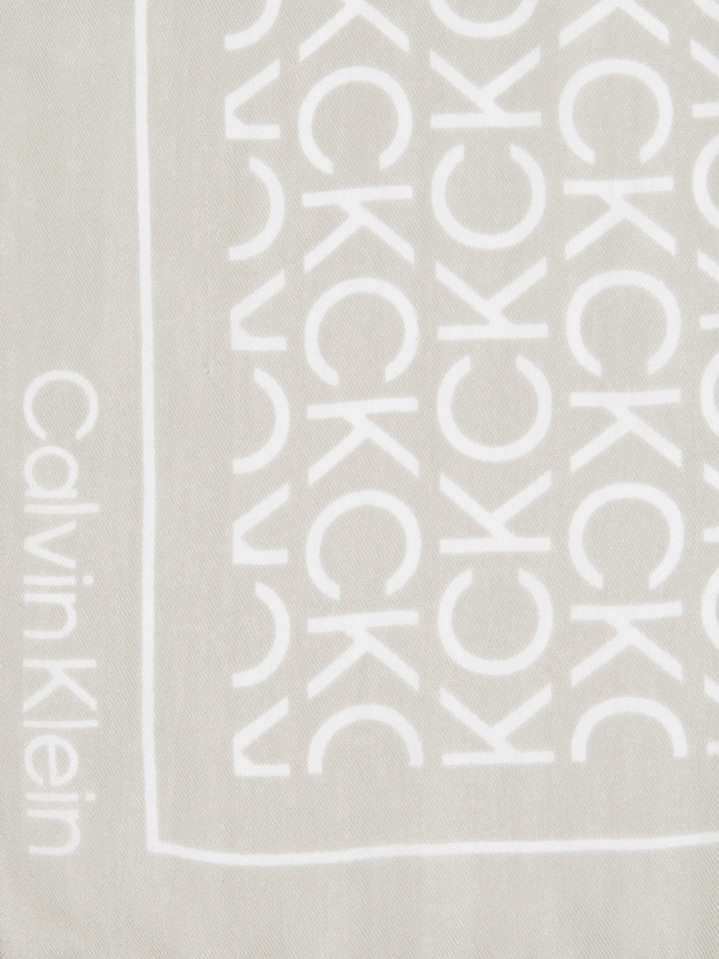 Calvin Klein Seidentuch »SILK MONOGRAM BANDANA 70X70«