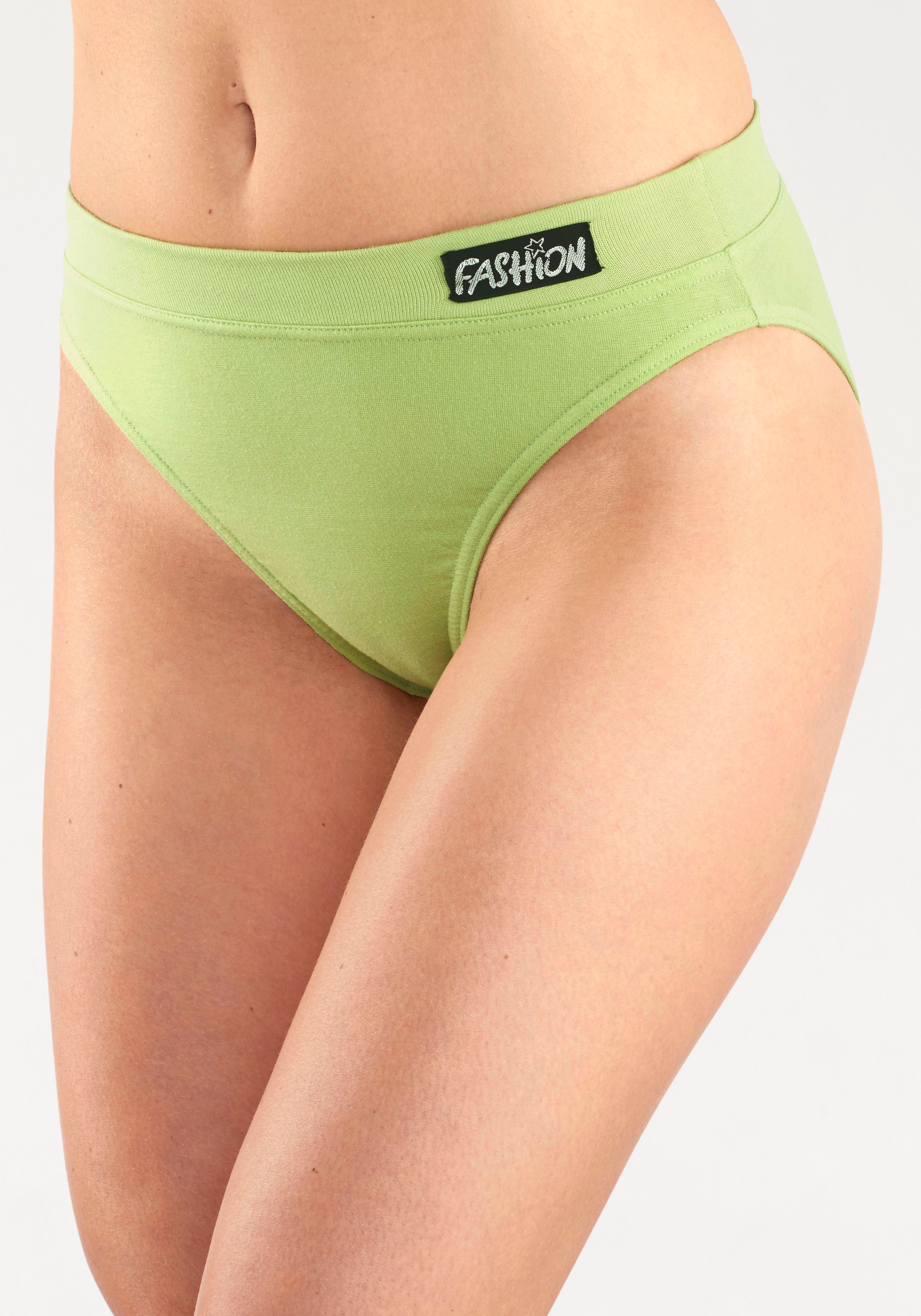 petite fleur Jazz-Pants Slips, (4er-Pack), aus elastischer Baumwoll-Qualität