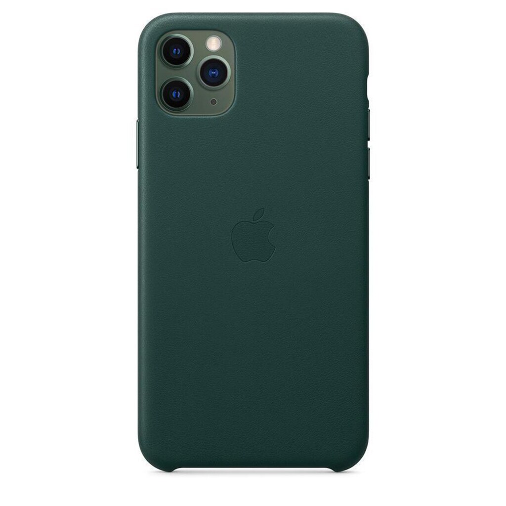 Apple Handyhülle »Appe iPhone 11 PM Leder Case Green«, MX0C2ZM/A