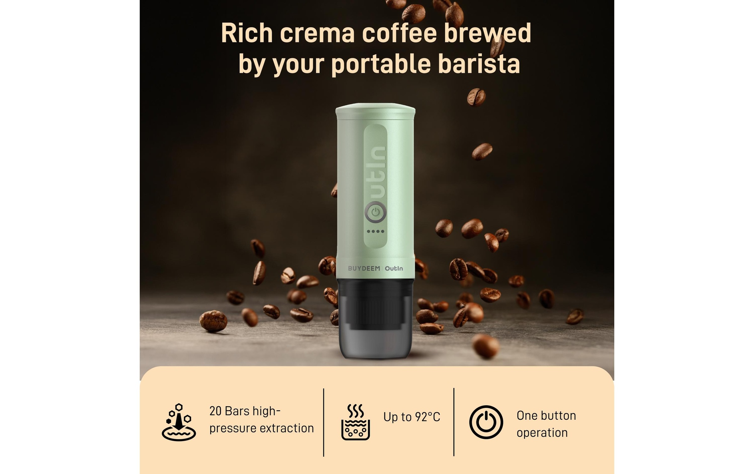 Filterkaffeemaschine »OUTIN Nano Kapseln«