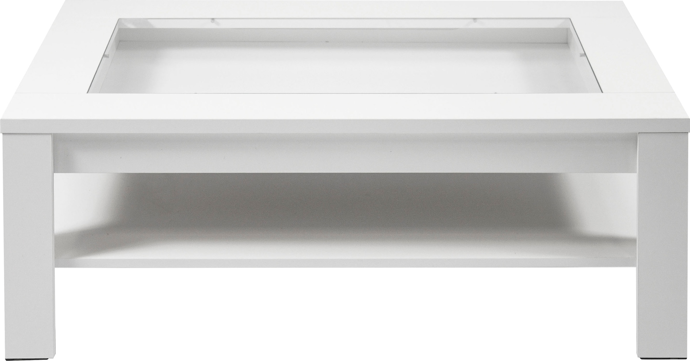 byLIVING Couchtisch »Ralph«, Breite 110 cm, mit Glaseinsatz und Schubkasten