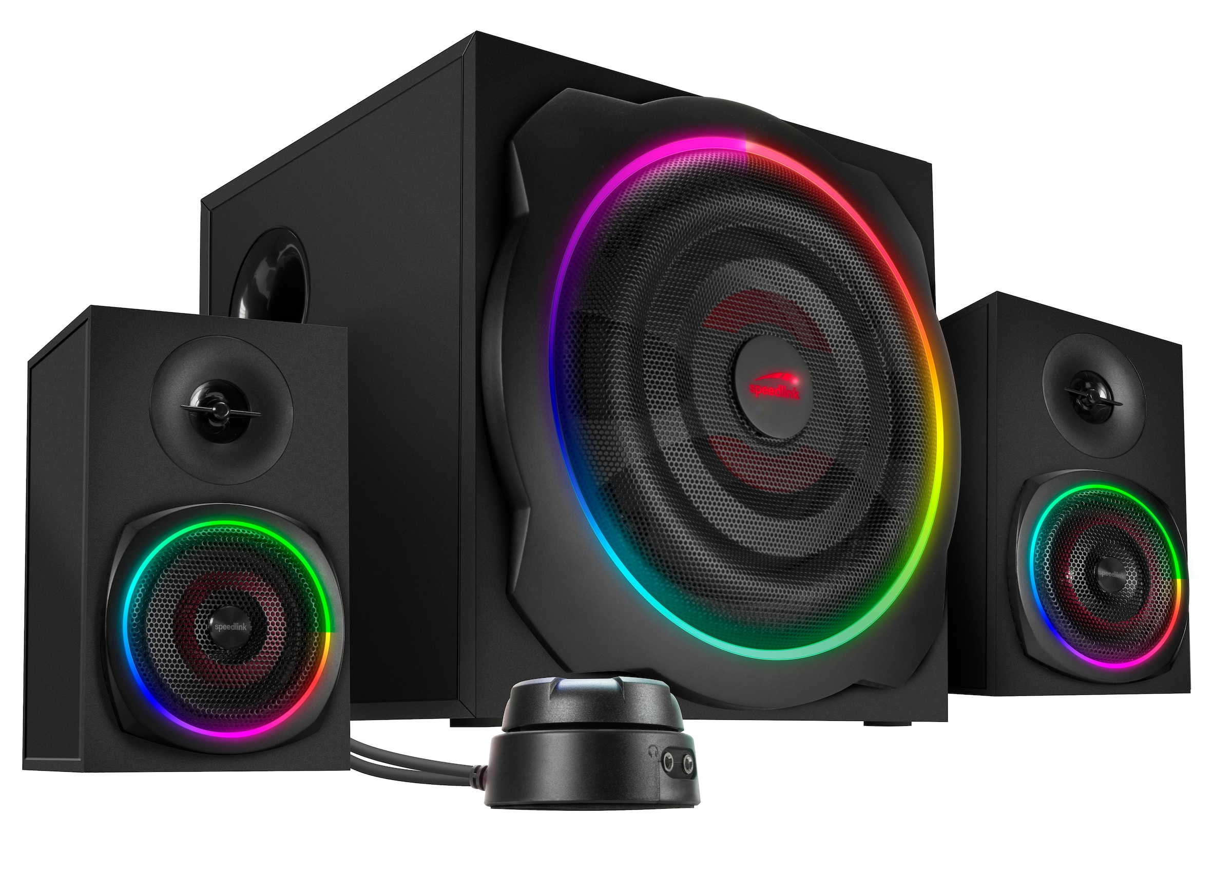 2.1 Soundsystem »GRAVITY RGB«, Bluetooth