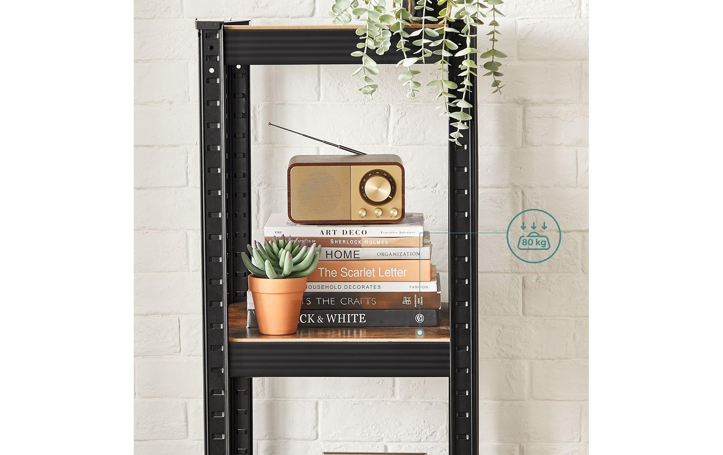 SONGMICS Regal »Schwarz«