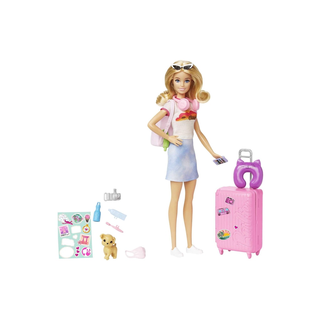 Barbie Anziehpuppe »Barbie Travel Barbie«