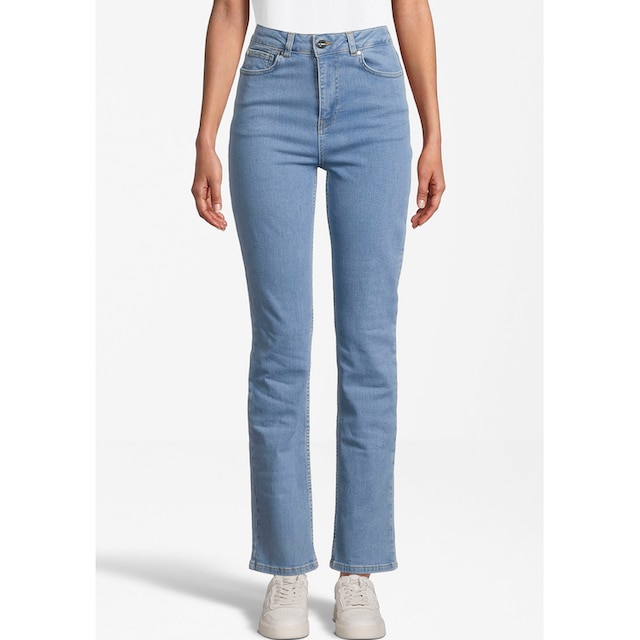 Tamaris Slim-fit-Jeans, mit Logo-Badge online shoppen | Jelmoli-Versand