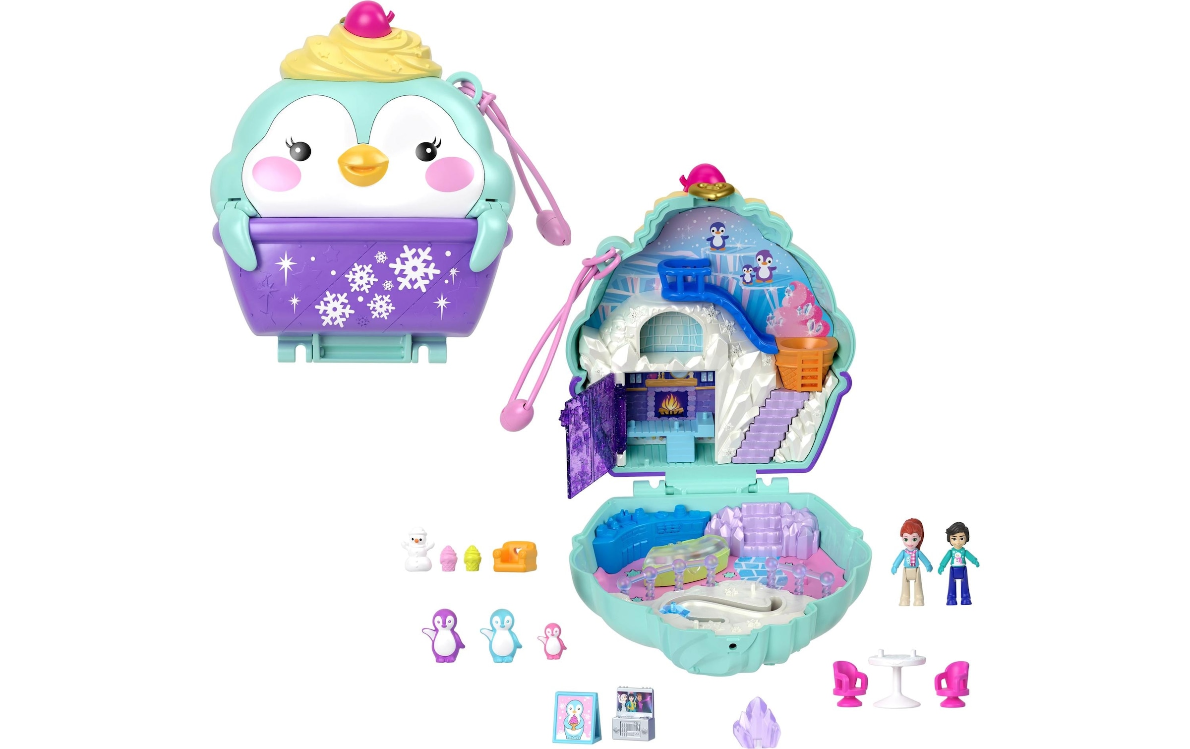 Polly Pocket Spielwelt »Polly Pocket Snow Sweet Penguin«