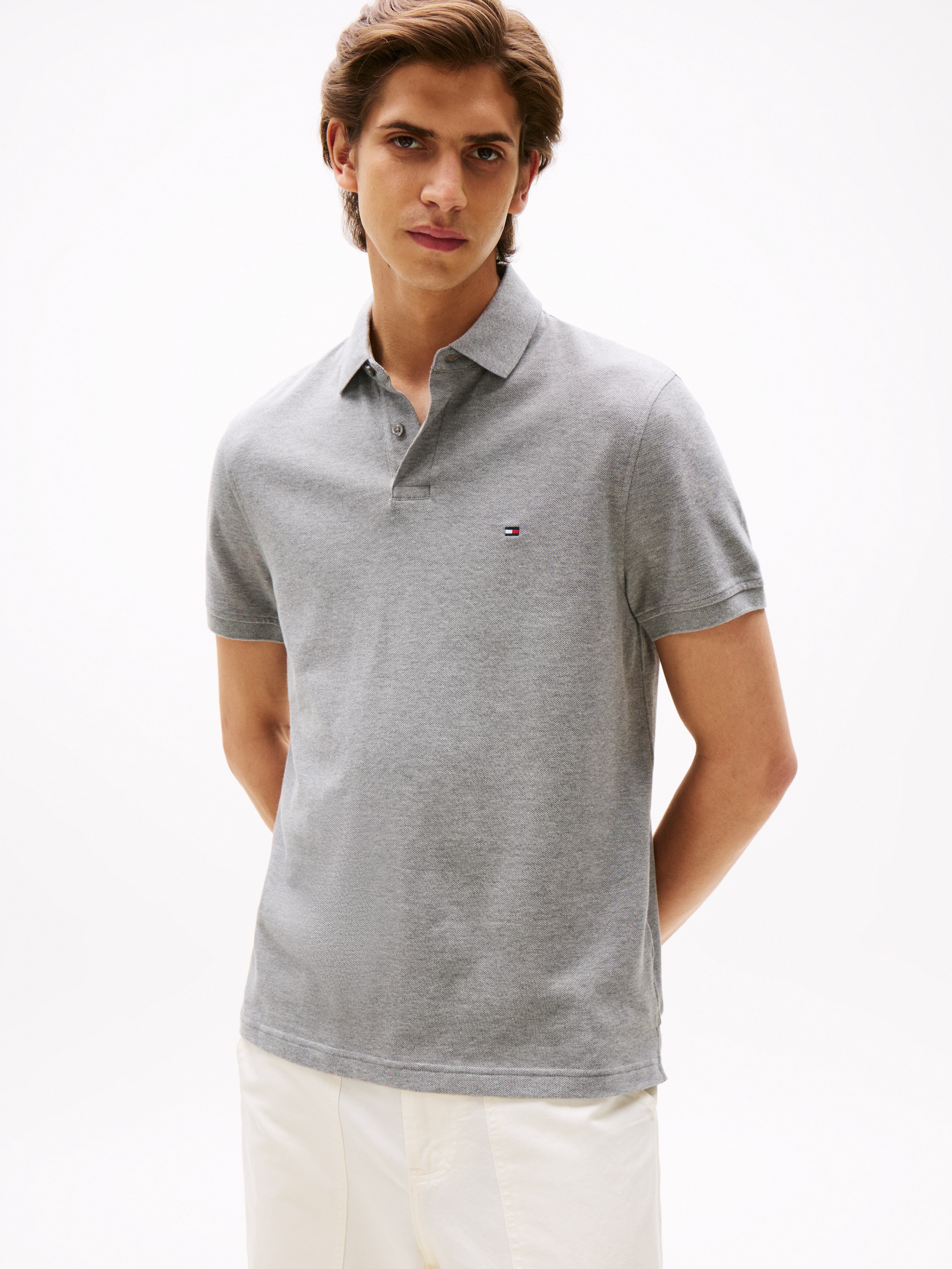 Tommy Hilfiger Poloshirt »1985 REGULAR POLO«, mit Tommy Hilfiger Kontraststreifen innen am Kragen