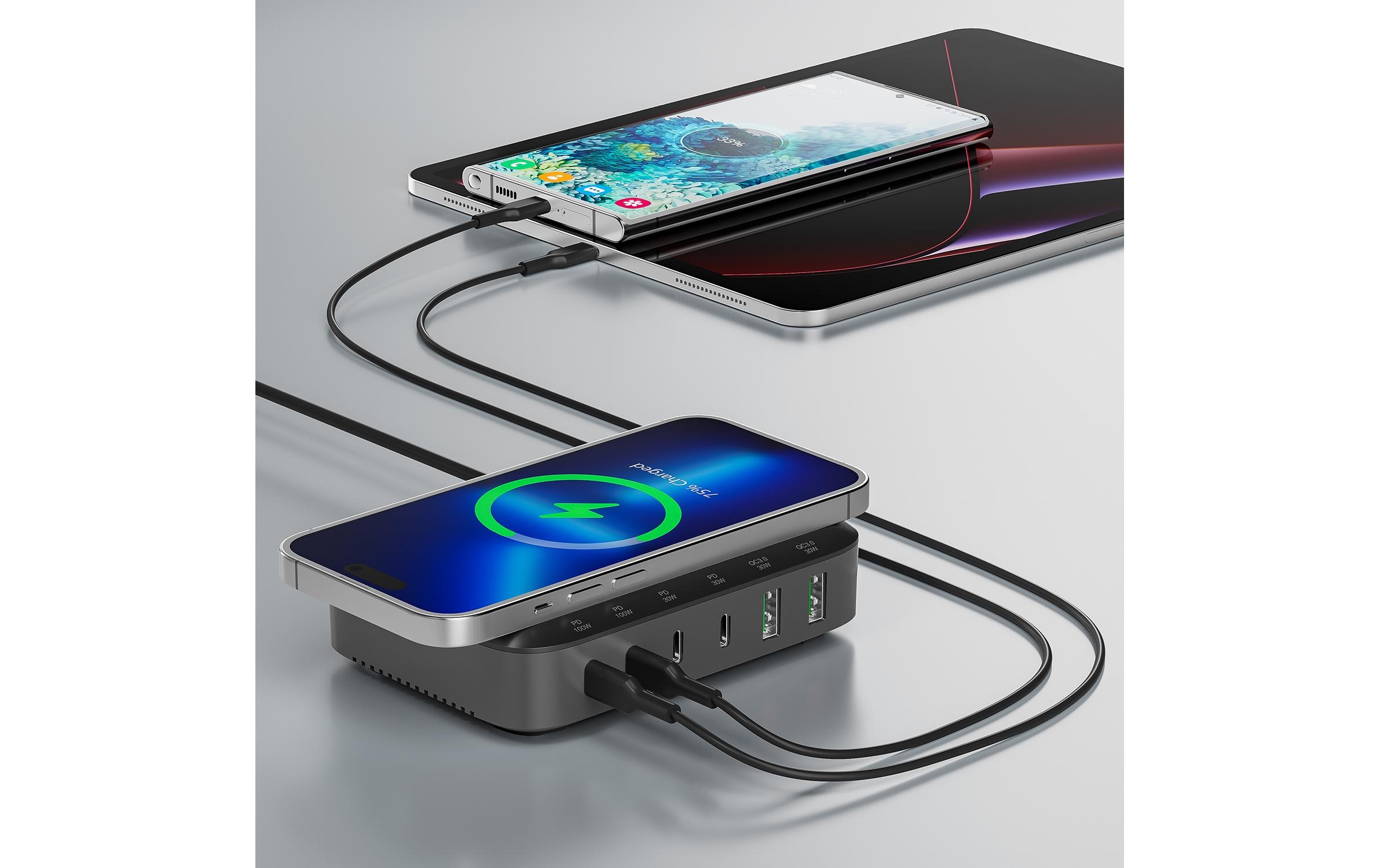 4smarts USB-Ladegerät »GaN Schwarz«