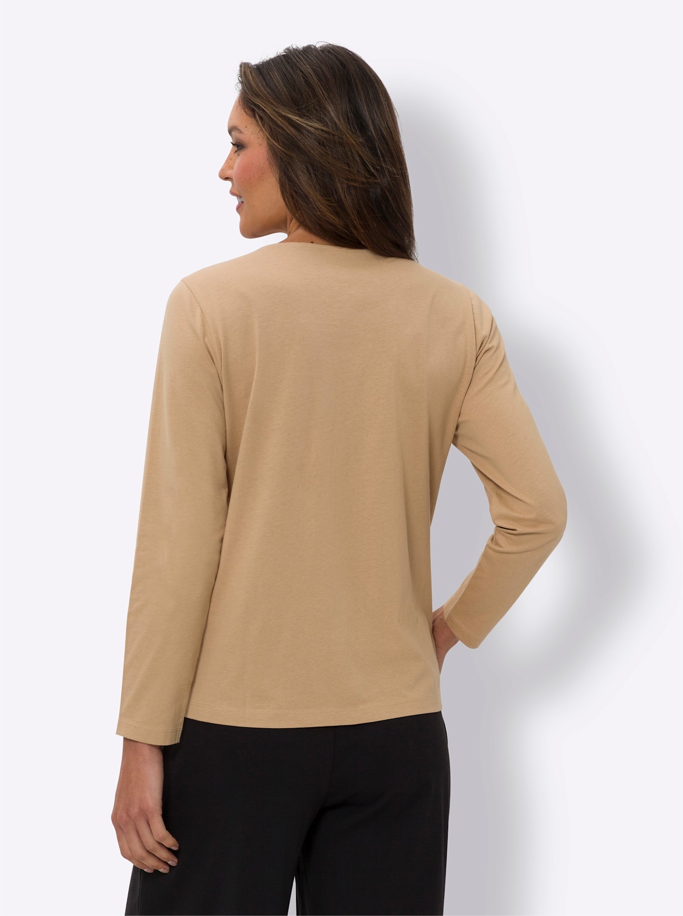 Classic Basics Langarmshirt »Langarm-Shirt«, (1 tlg.)