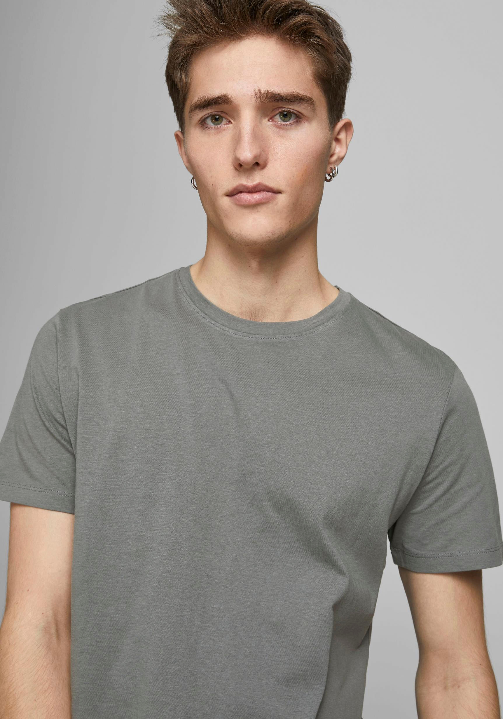 Jack & Jones T-Shirt Rabatt 54 % HERREN Hemden & T-Shirts Casual Weiß L 