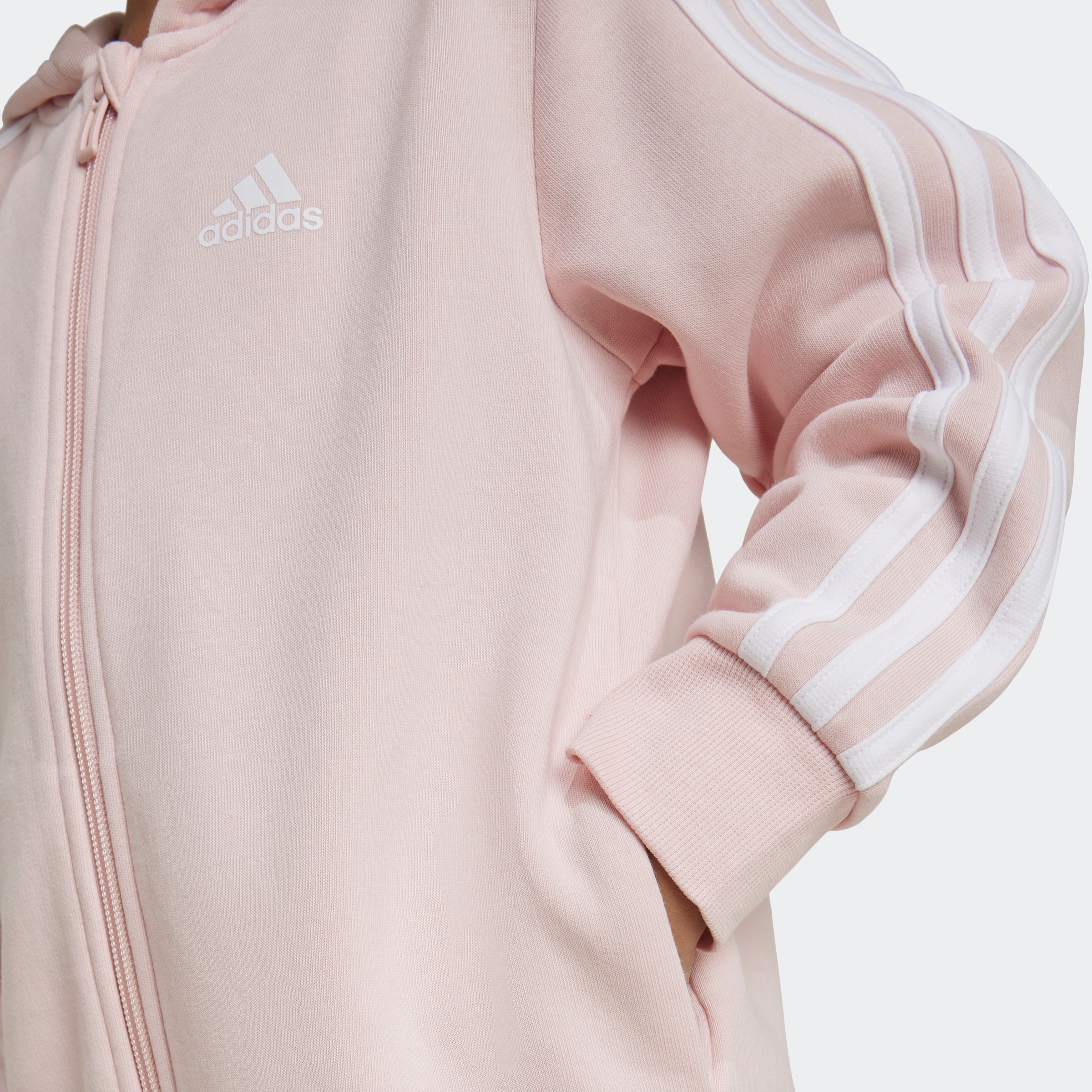 adidas Sportswear Kapuzensweatjacke »LK 3S FL FZ HD«