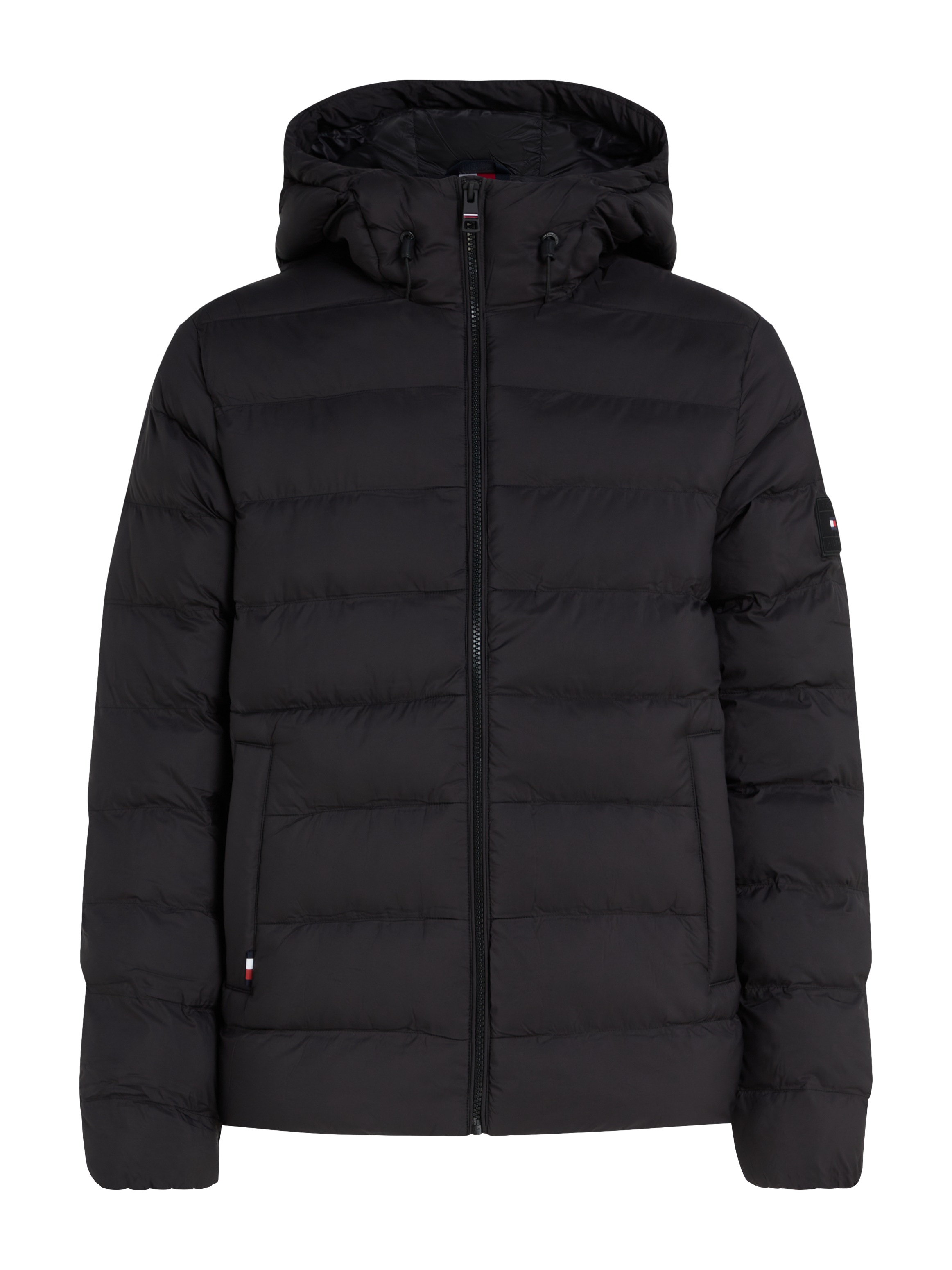 Tommy Hilfiger Steppjacke »MID WEIGHT HOODED JACKET«, mit Kapuze